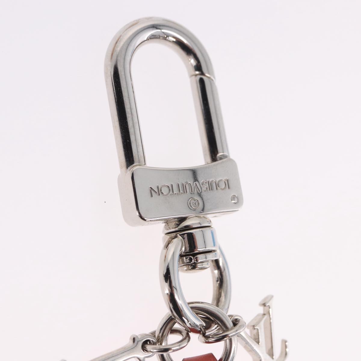 LOUIS VUITTON Rabbit Bag Charm metal Jeff Queens Collaboration Pink Auth 198830M
