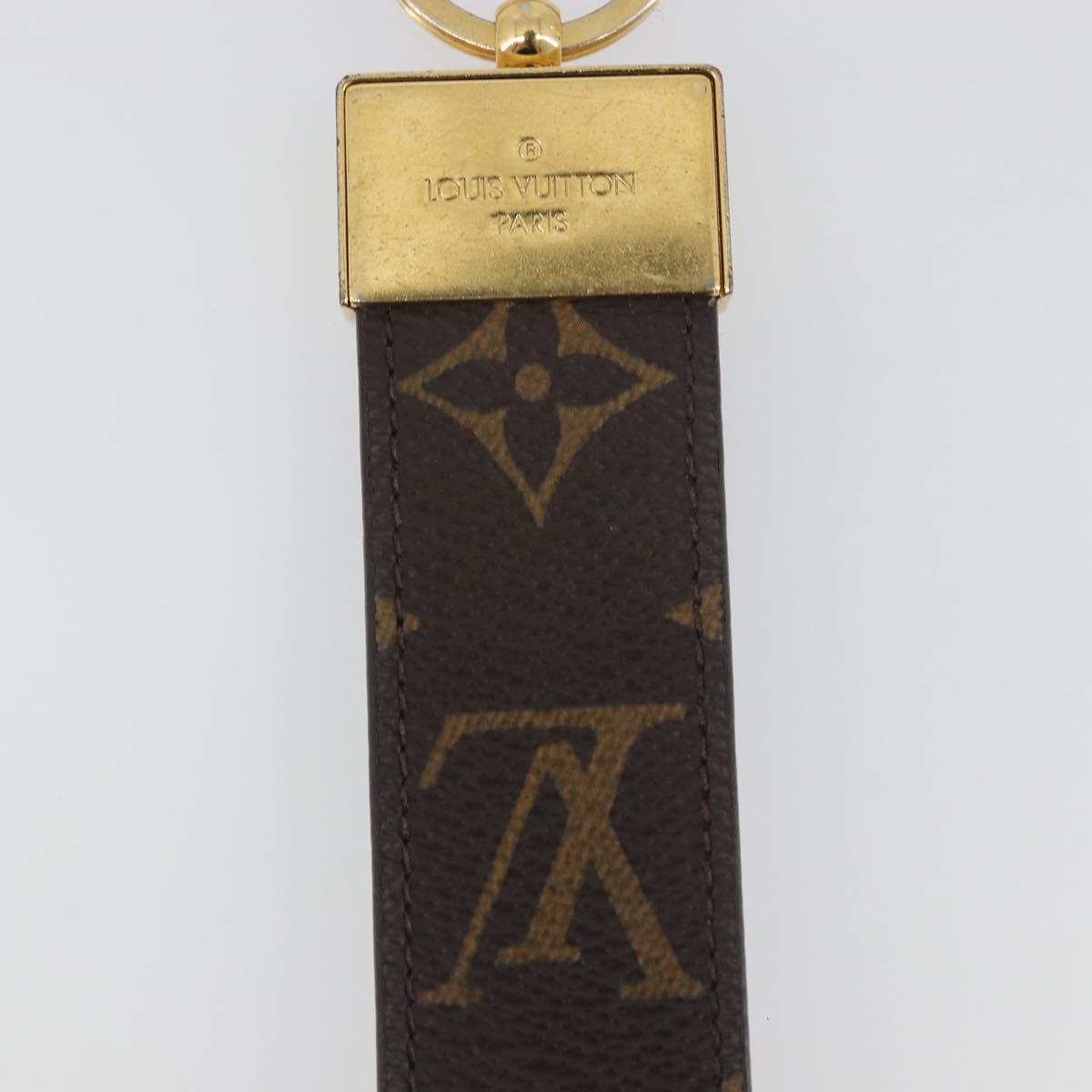 LOUIS VUITTON Porte Cles Dragonne Dauphine Key Holder M69000 LV Auth 198831