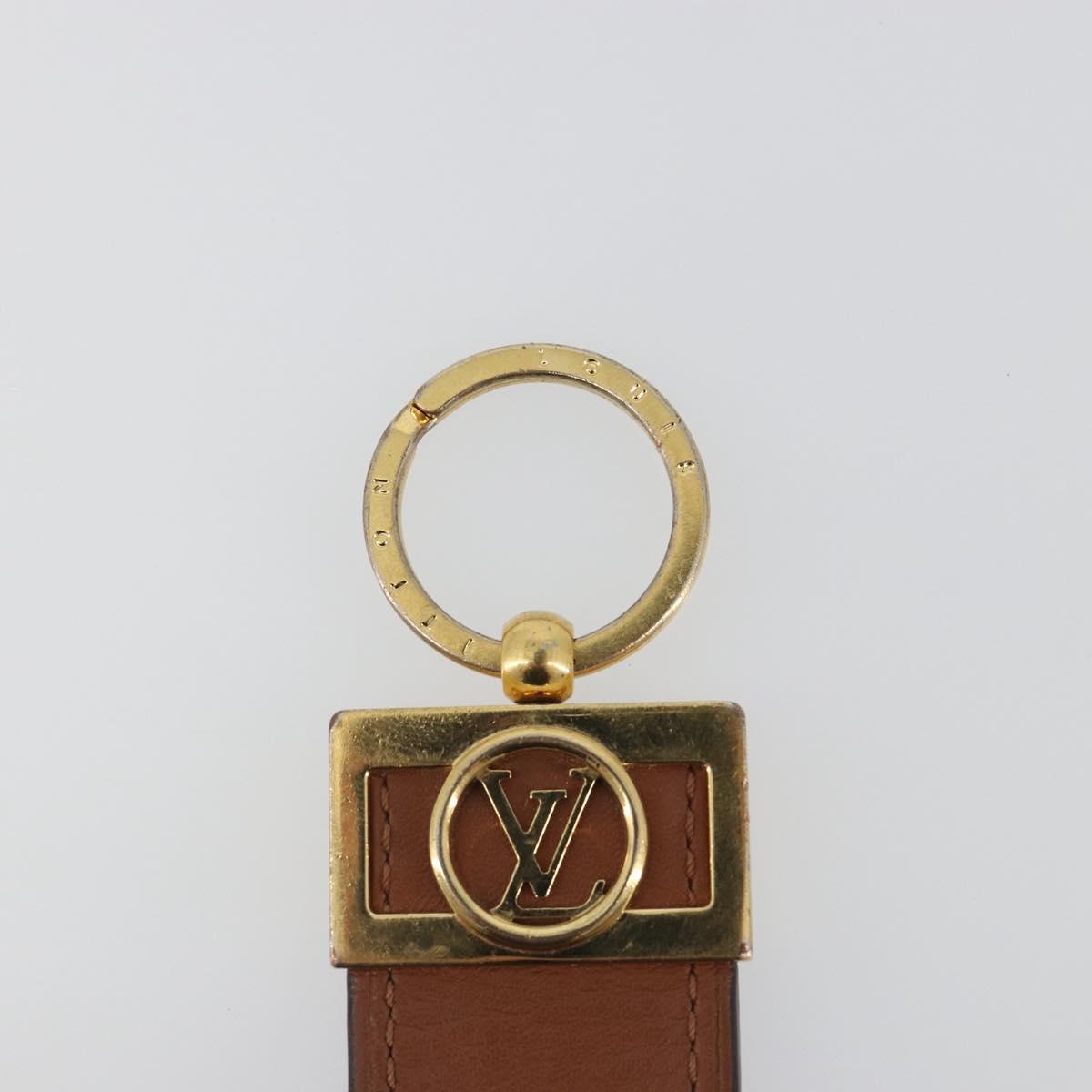 LOUIS VUITTON Porte Cles Dragonne Dauphine Key Holder M69000 LV Auth 198831