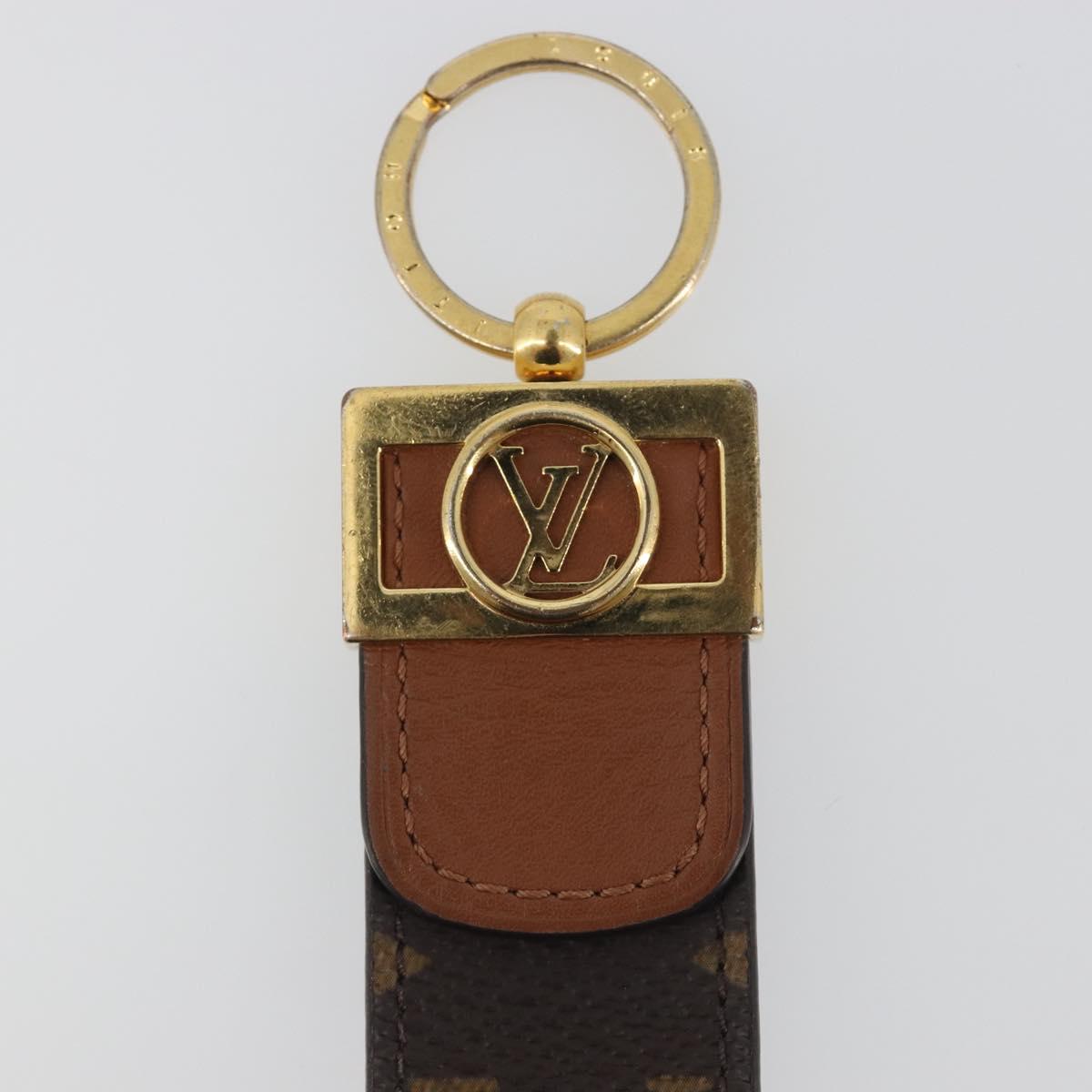 LOUIS VUITTON Porte Cles Dragonne Dauphine Key Holder M69000 LV Auth 198831