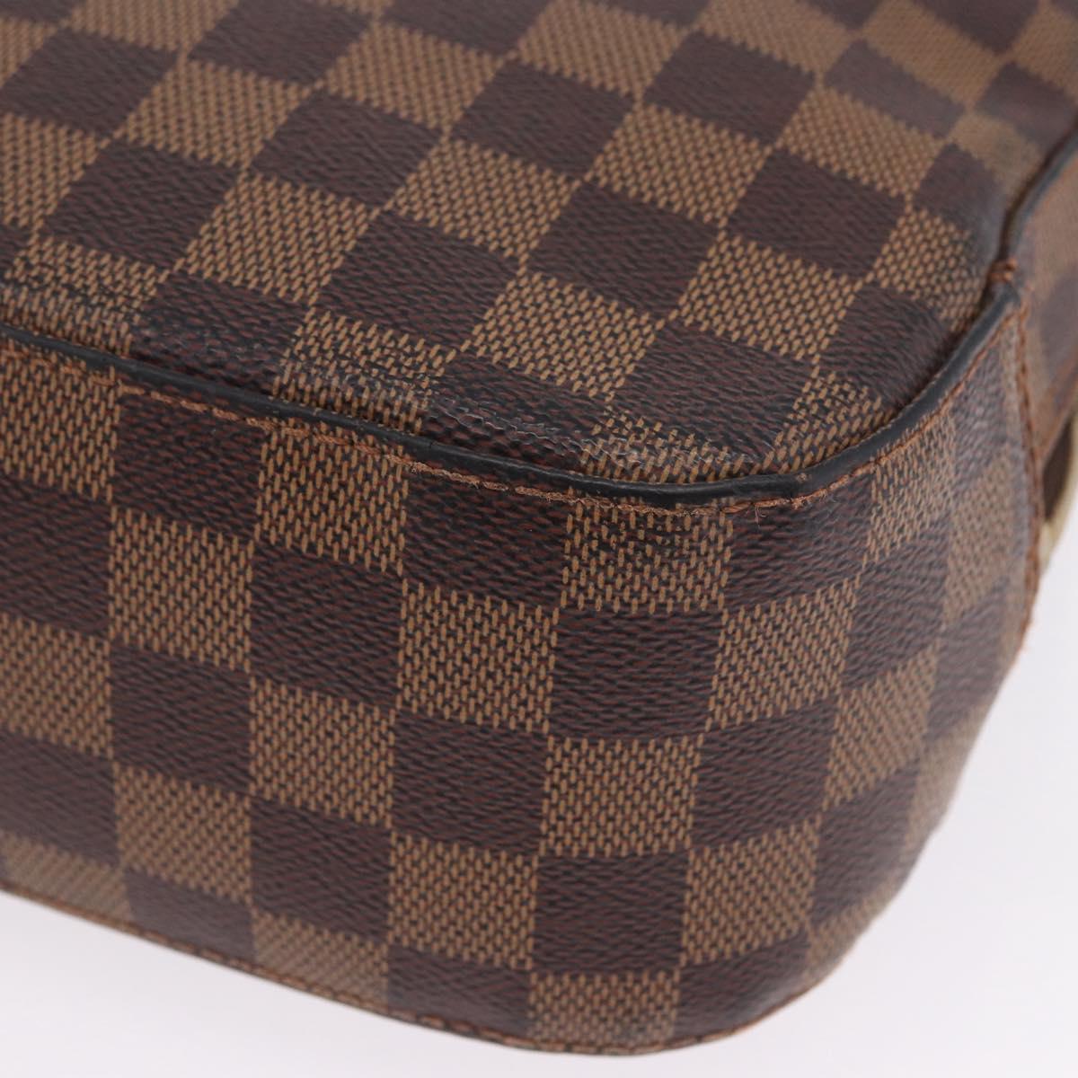 LOUIS VUITTON Damier Ebene Spontini Hand Bag SPO 2way M47500 LV Auth 198866A