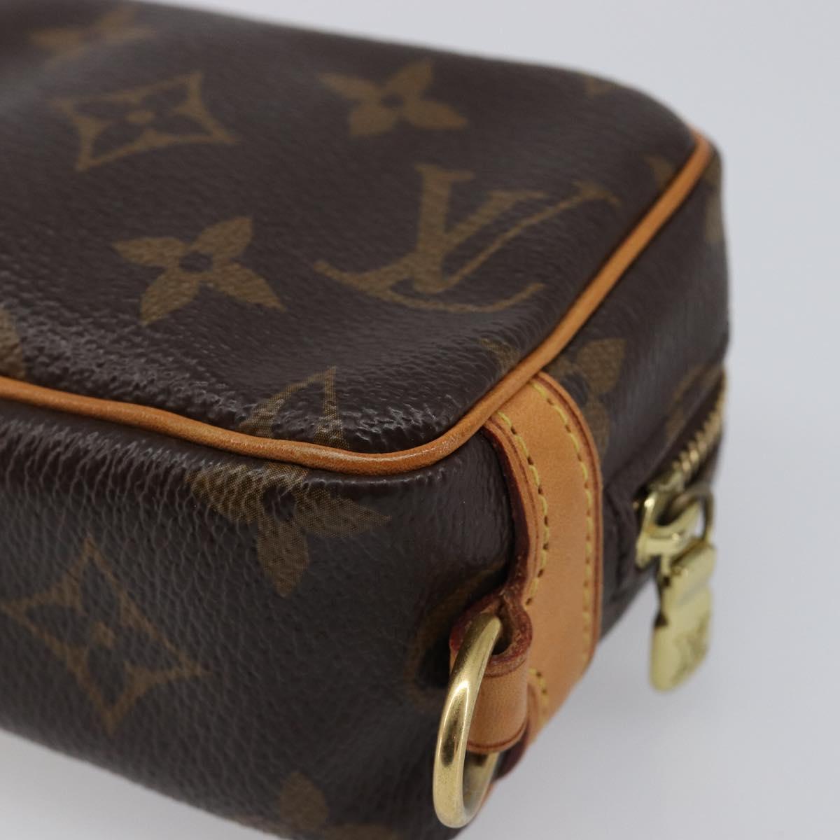 LOUIS VUITTON Monogram Trousse Wapity Pouch M58030 LV Auth 198871