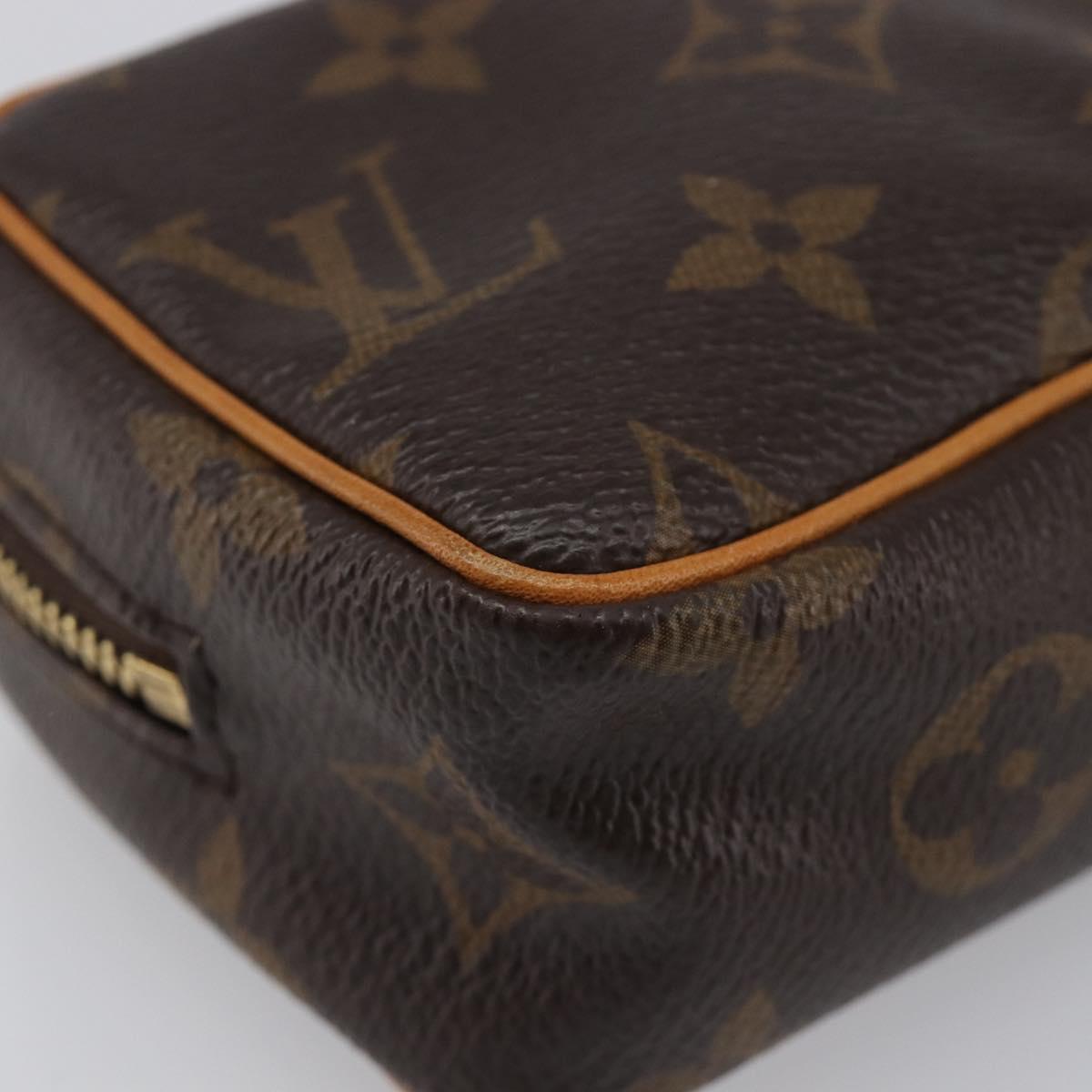 LOUIS VUITTON Monogram Trousse Wapity Pouch M58030 LV Auth 198871