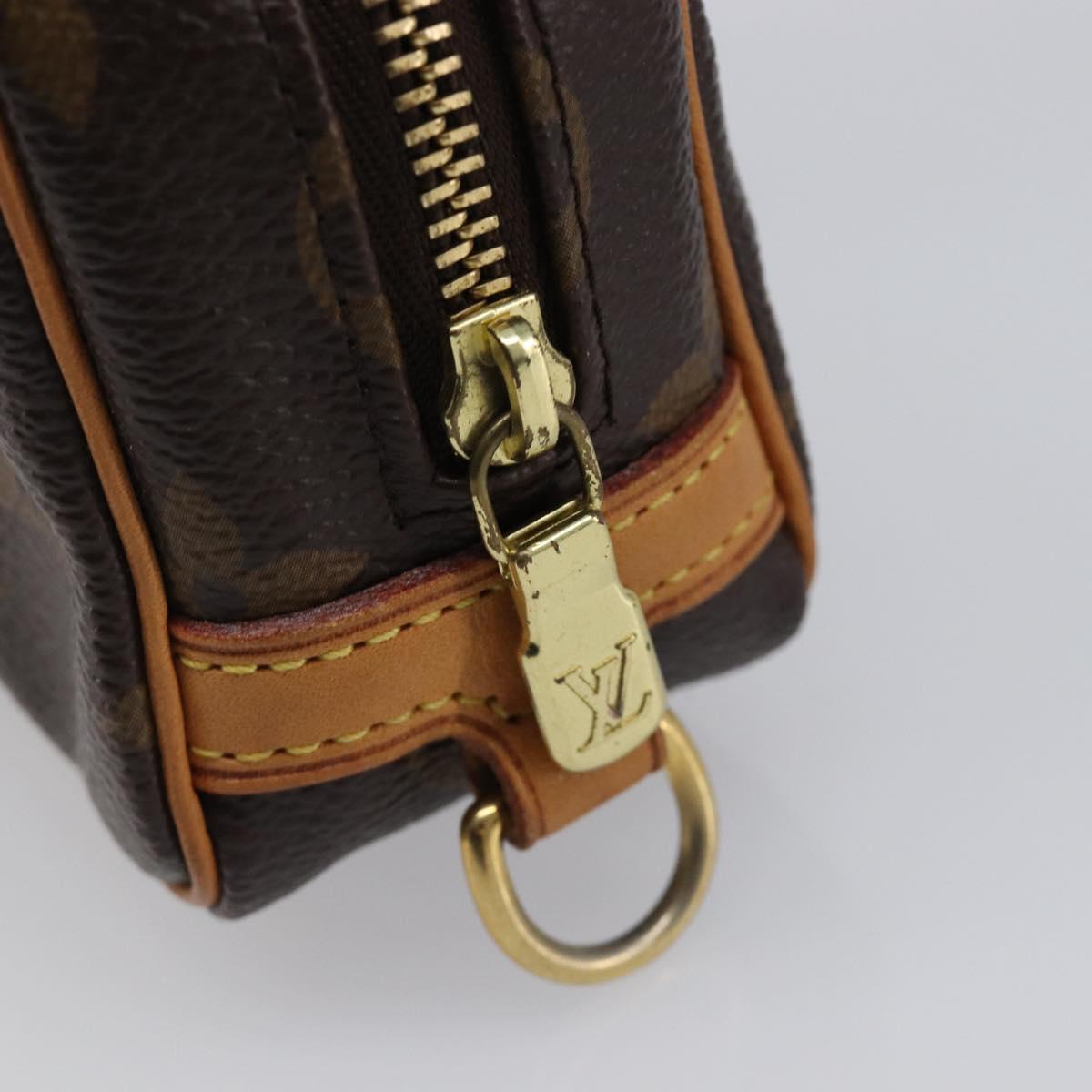 LOUIS VUITTON Monogram Trousse Wapity Pouch M58030 LV Auth 198871