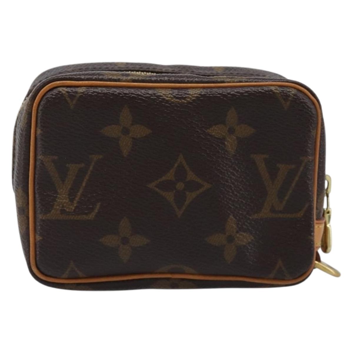 LOUIS VUITTON Monogram Trousse Wapity Pouch M58030 LV Auth 198871