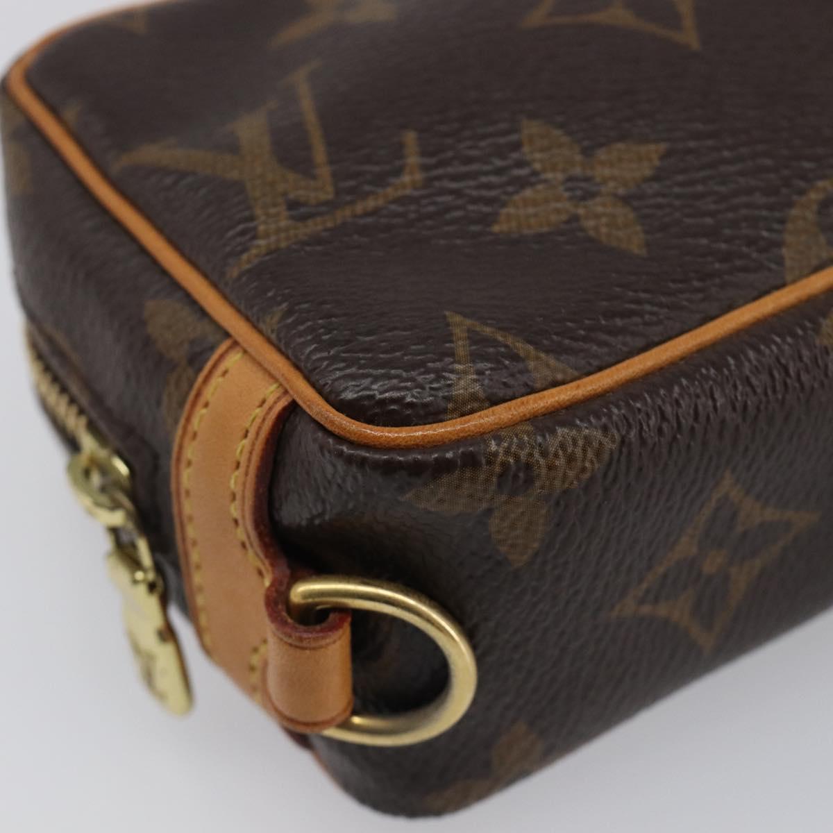 LOUIS VUITTON Monogram Trousse Wapity Pouch M58030 LV Auth 198871