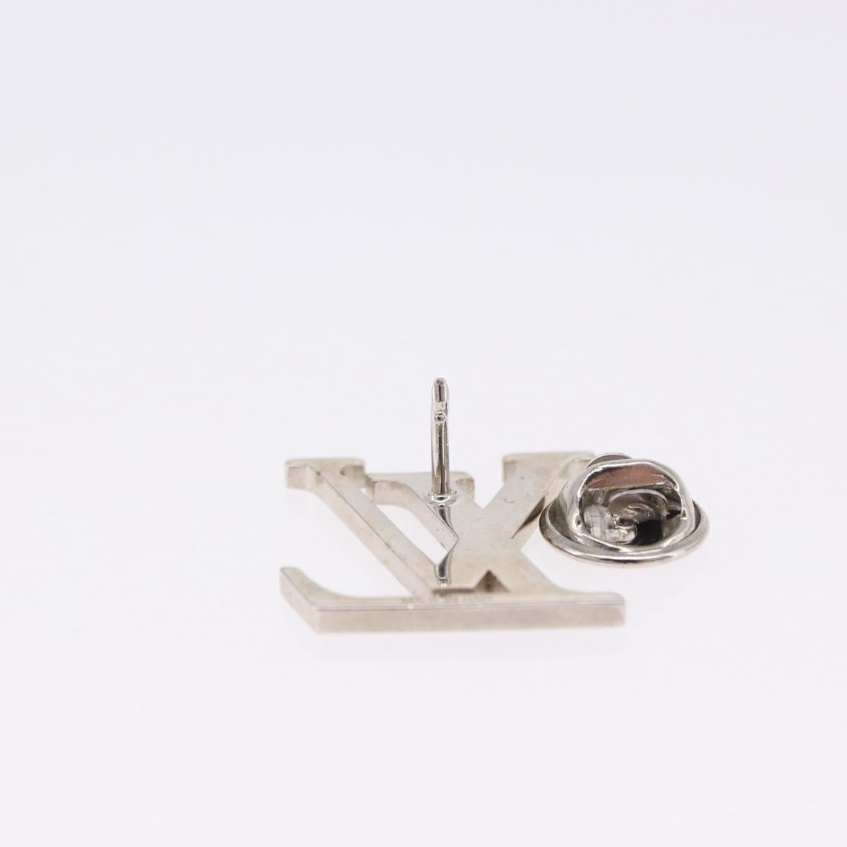 LOUIS VUITTON Brooch metal 3Set Silver M63476 LV Auth 198873V