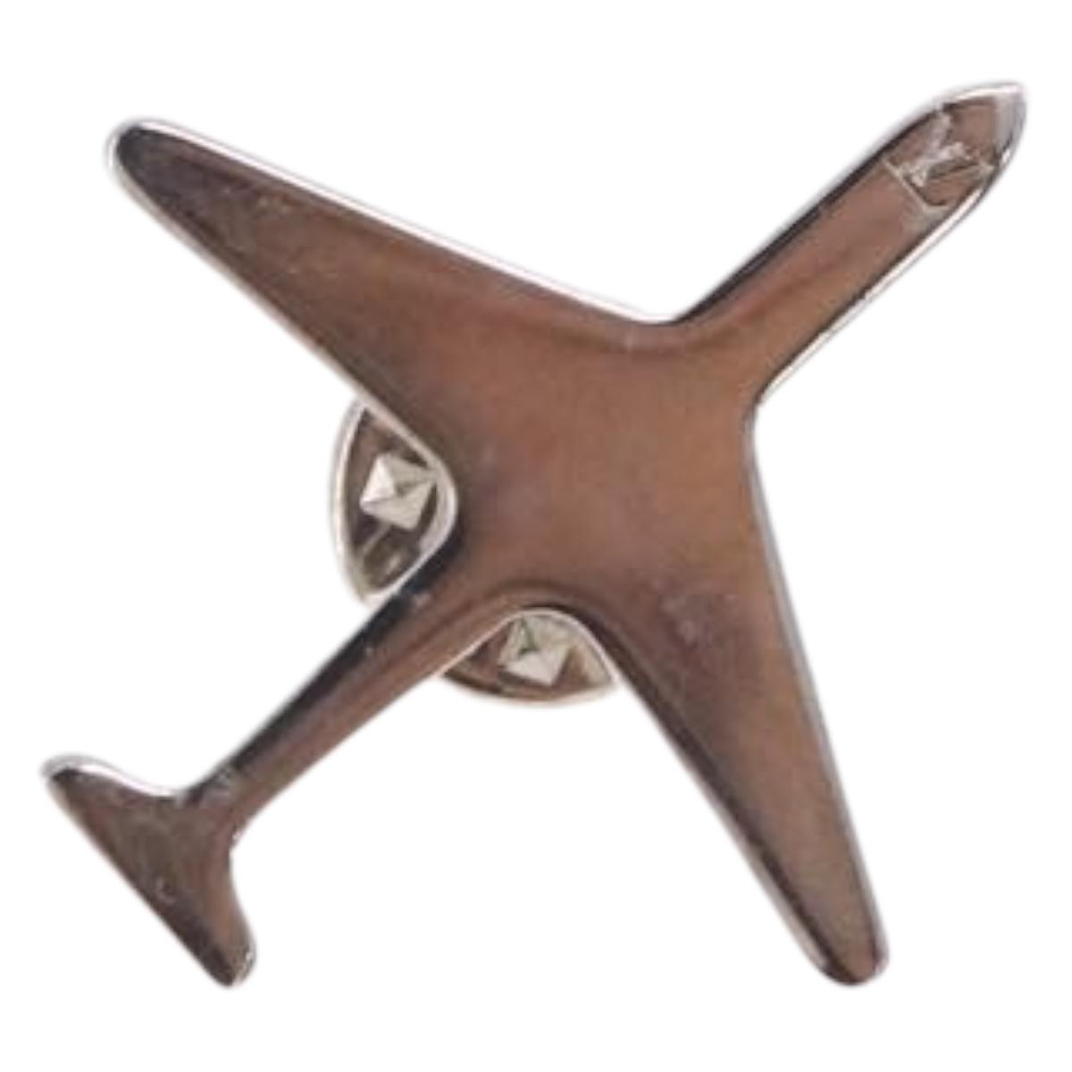 LOUIS VUITTON Brooch metal 3Set Silver M63476 LV Auth 198873V