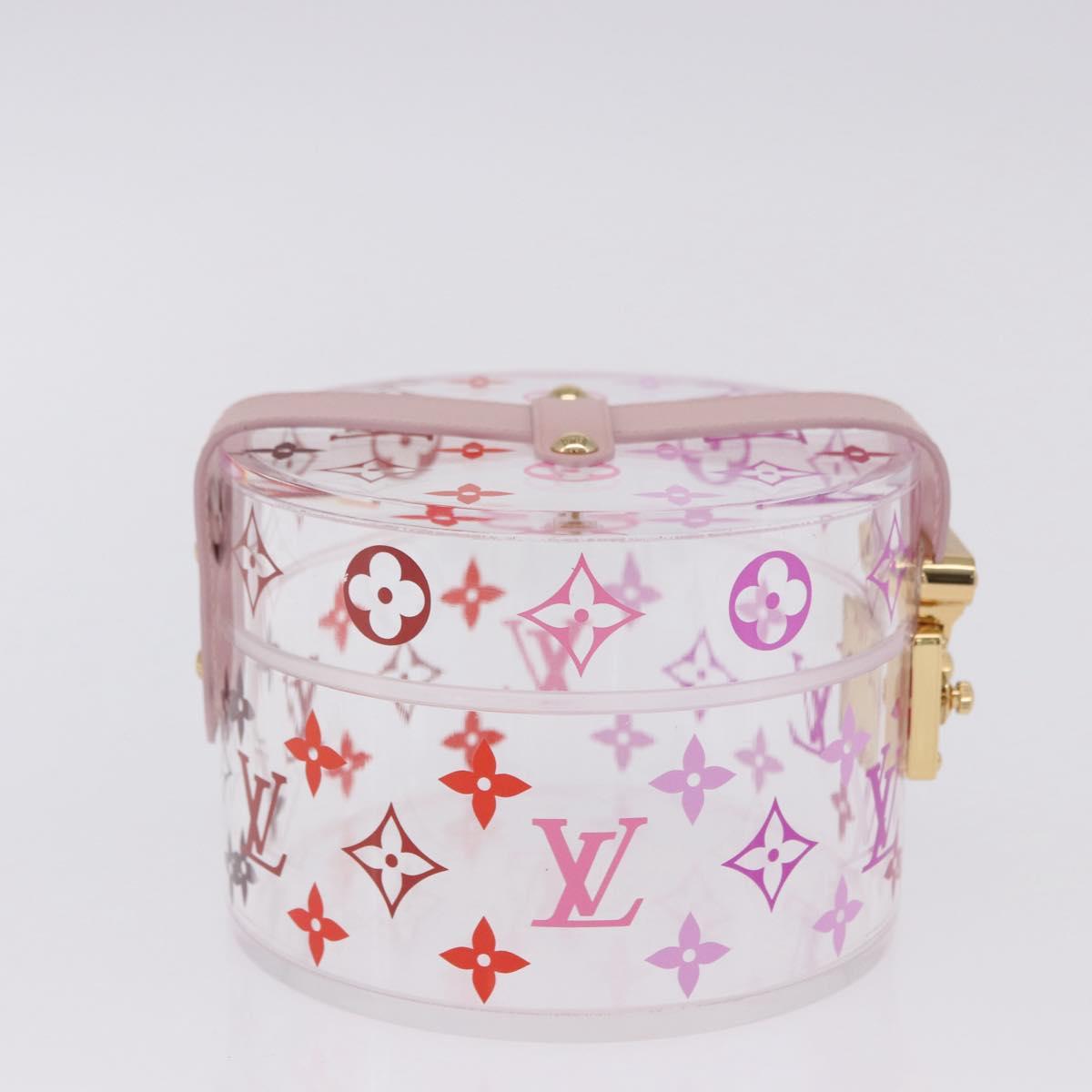 LOUIS VUITTON Monogram Boite Scott Accessory Case Clear GI0362 LV Auth 198876M