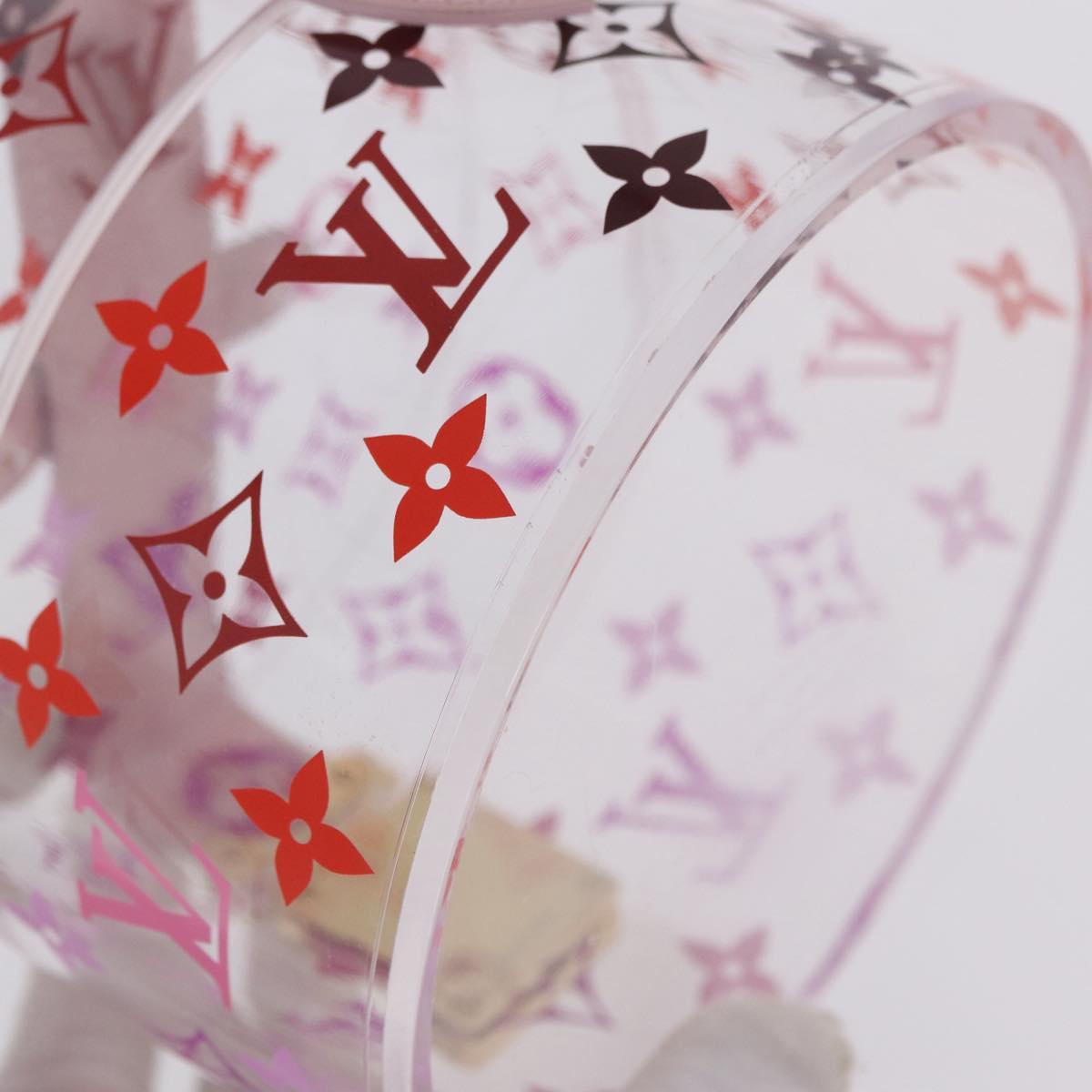LOUIS VUITTON Monogram Boite Scott Accessory Case Clear GI0362 LV Auth 198876M