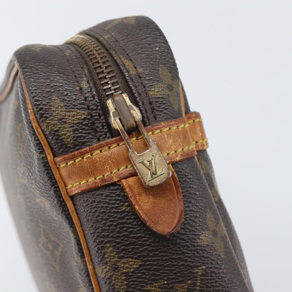 LOUIS VUITTON Monogram Compiegne 23 Clutch Bag M51847 LV Auth 198903