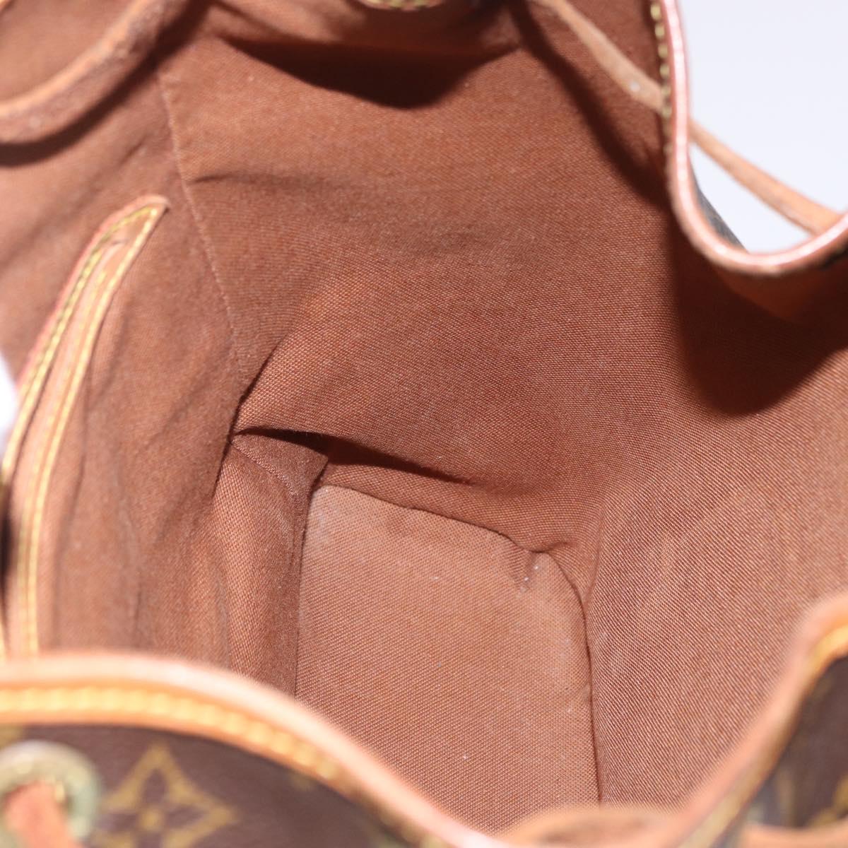 LOUIS VUITTON Monogram Montsouris MM Backpack M51136 LV Auth 198904