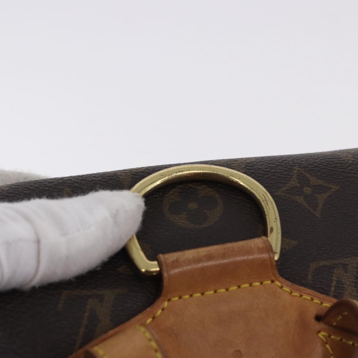 LOUIS VUITTON Monogram Montsouris MM Backpack M51136 LV Auth 198904
