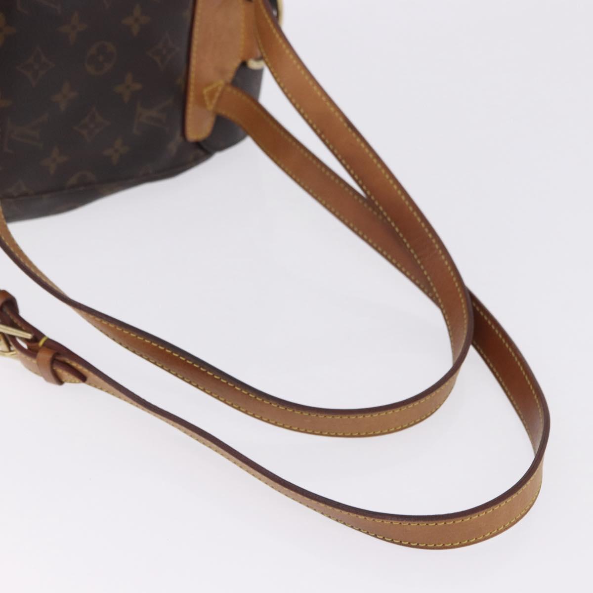 LOUIS VUITTON Monogram Montsouris MM Backpack M51136 LV Auth 198904