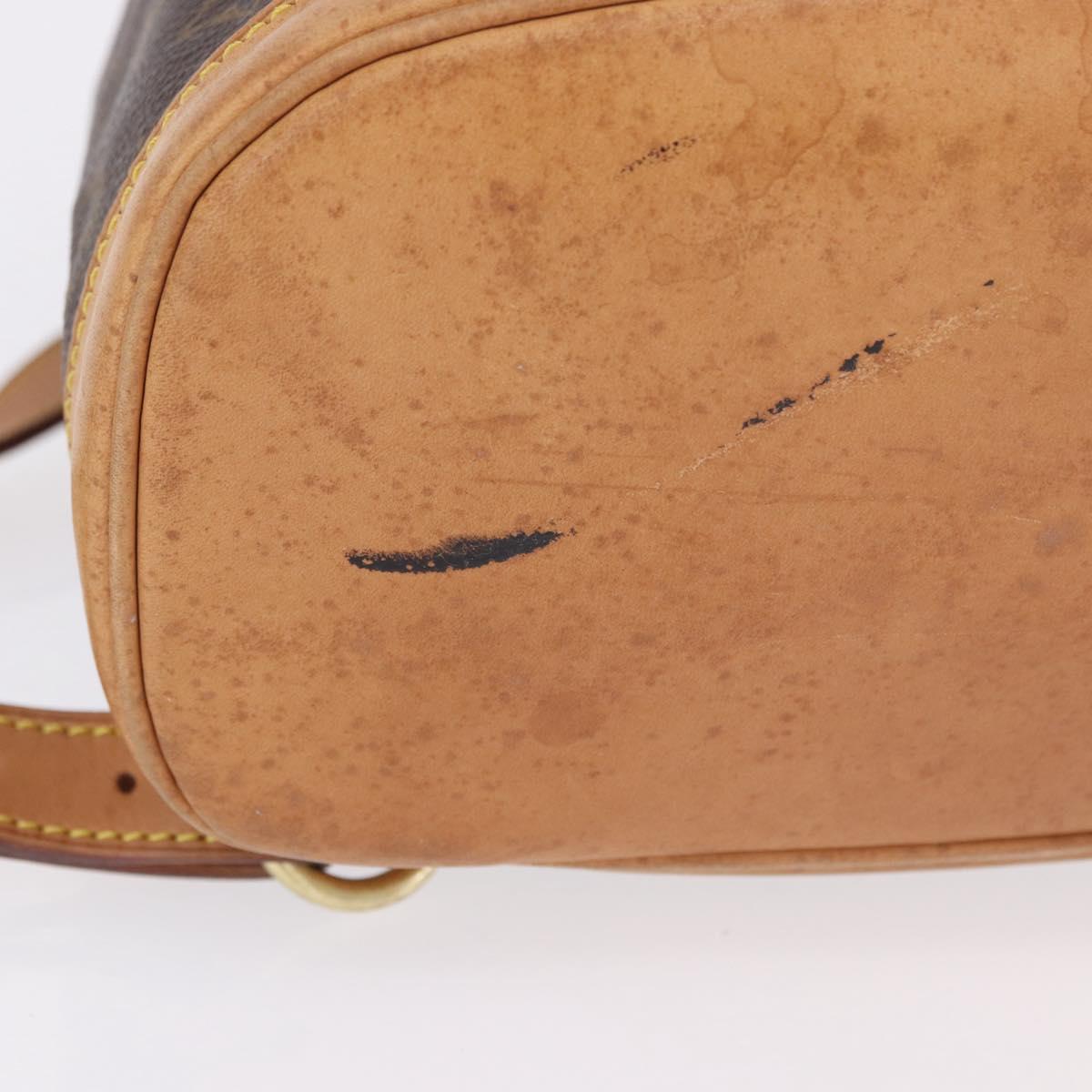 LOUIS VUITTON Monogram Montsouris MM Backpack M51136 LV Auth 198905