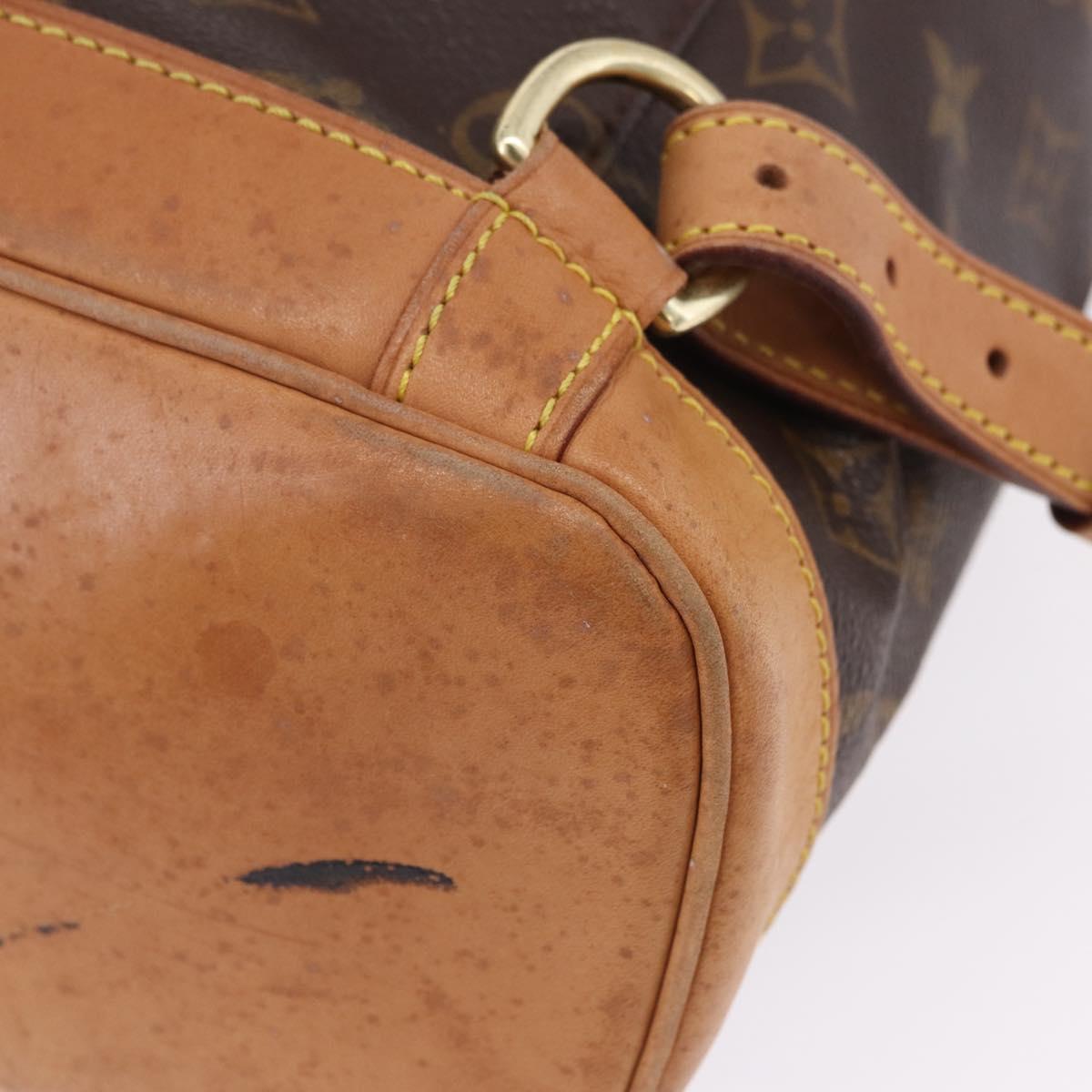 LOUIS VUITTON Monogram Montsouris MM Backpack M51136 LV Auth 198905