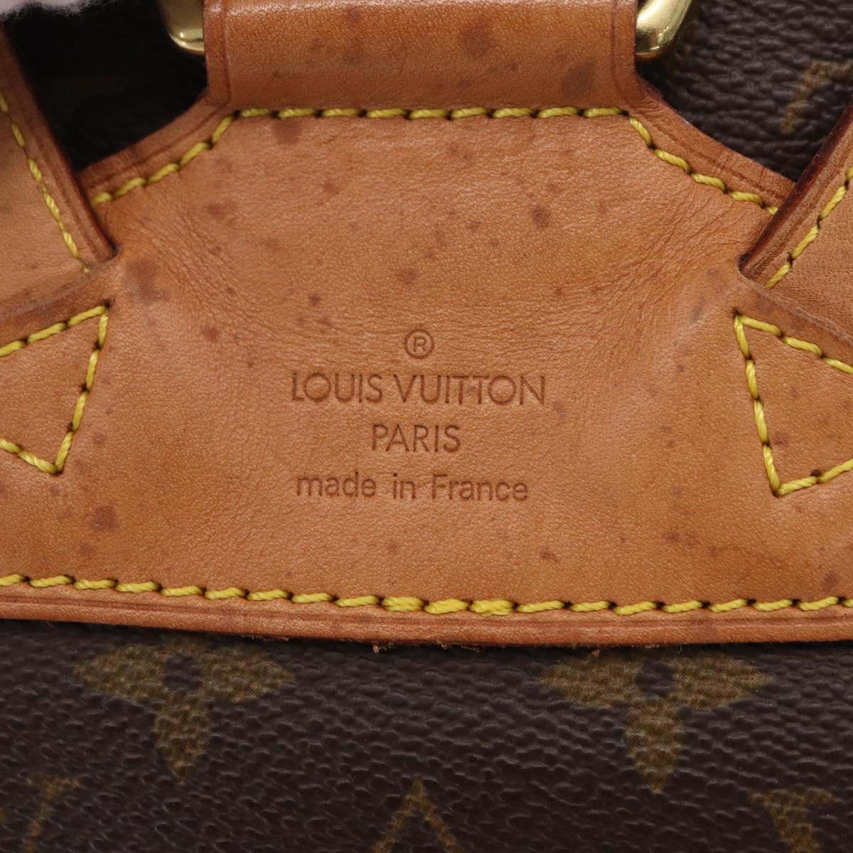 LOUIS VUITTON Monogram Montsouris MM Backpack M51136 LV Auth 198905