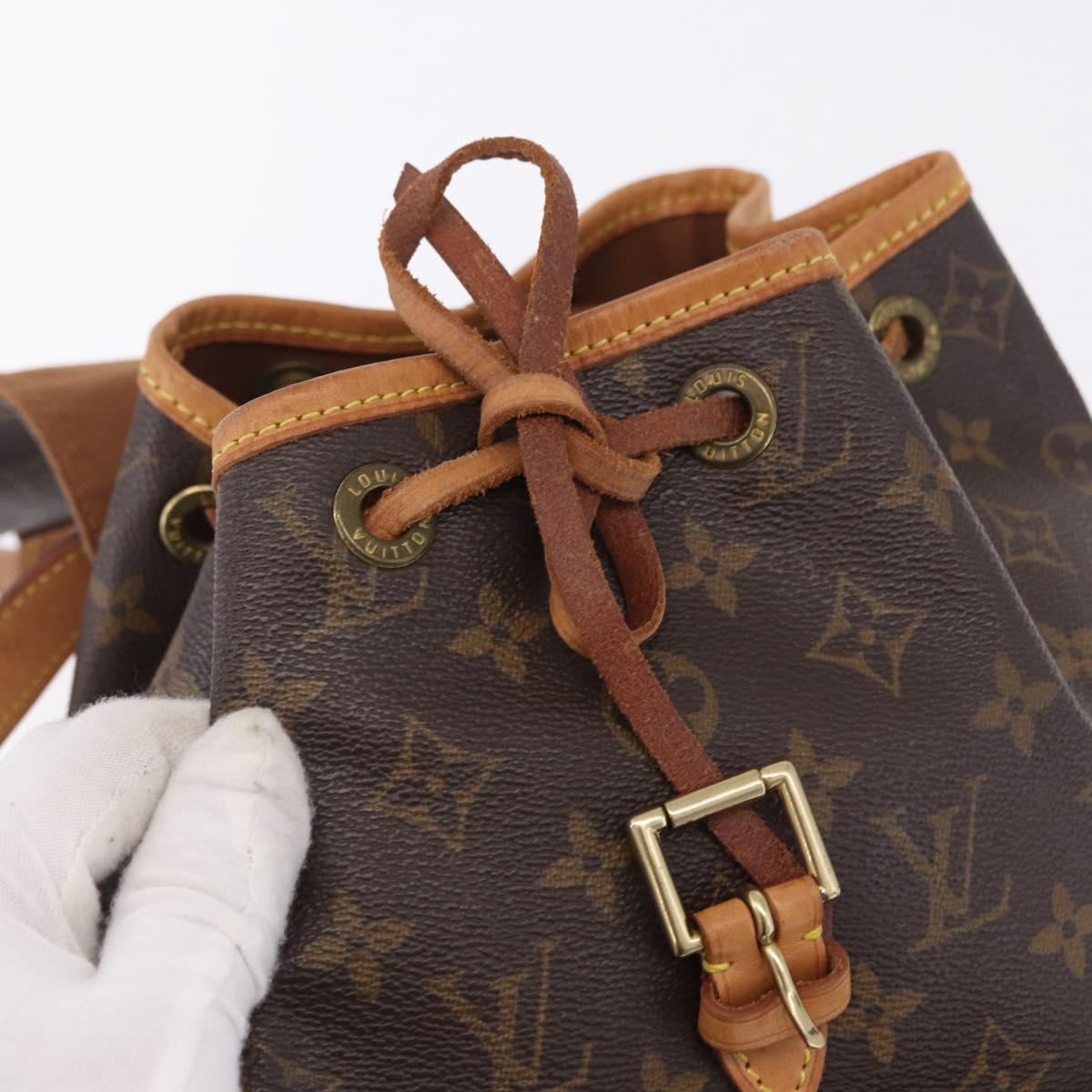LOUIS VUITTON Monogram Montsouris MM Backpack M51136 LV Auth 198905