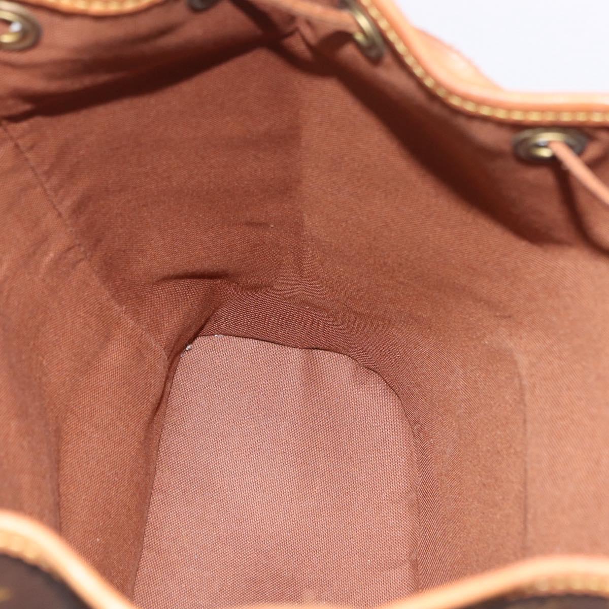 LOUIS VUITTON Monogram Montsouris MM Backpack M51136 LV Auth 198905