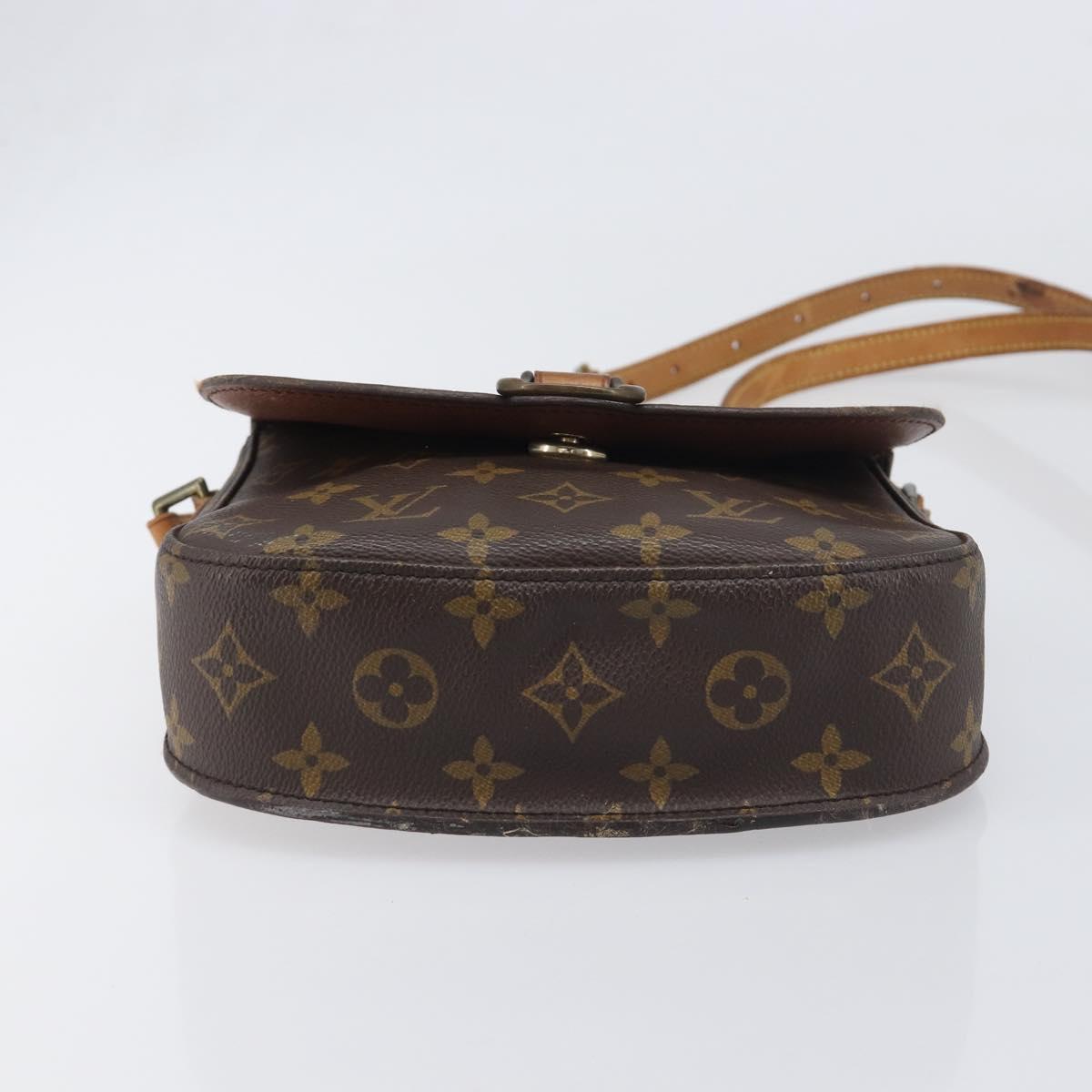 LOUIS VUITTON Monogram Saint Cloud MM Shoulder Bag M51243 LV Auth 198907