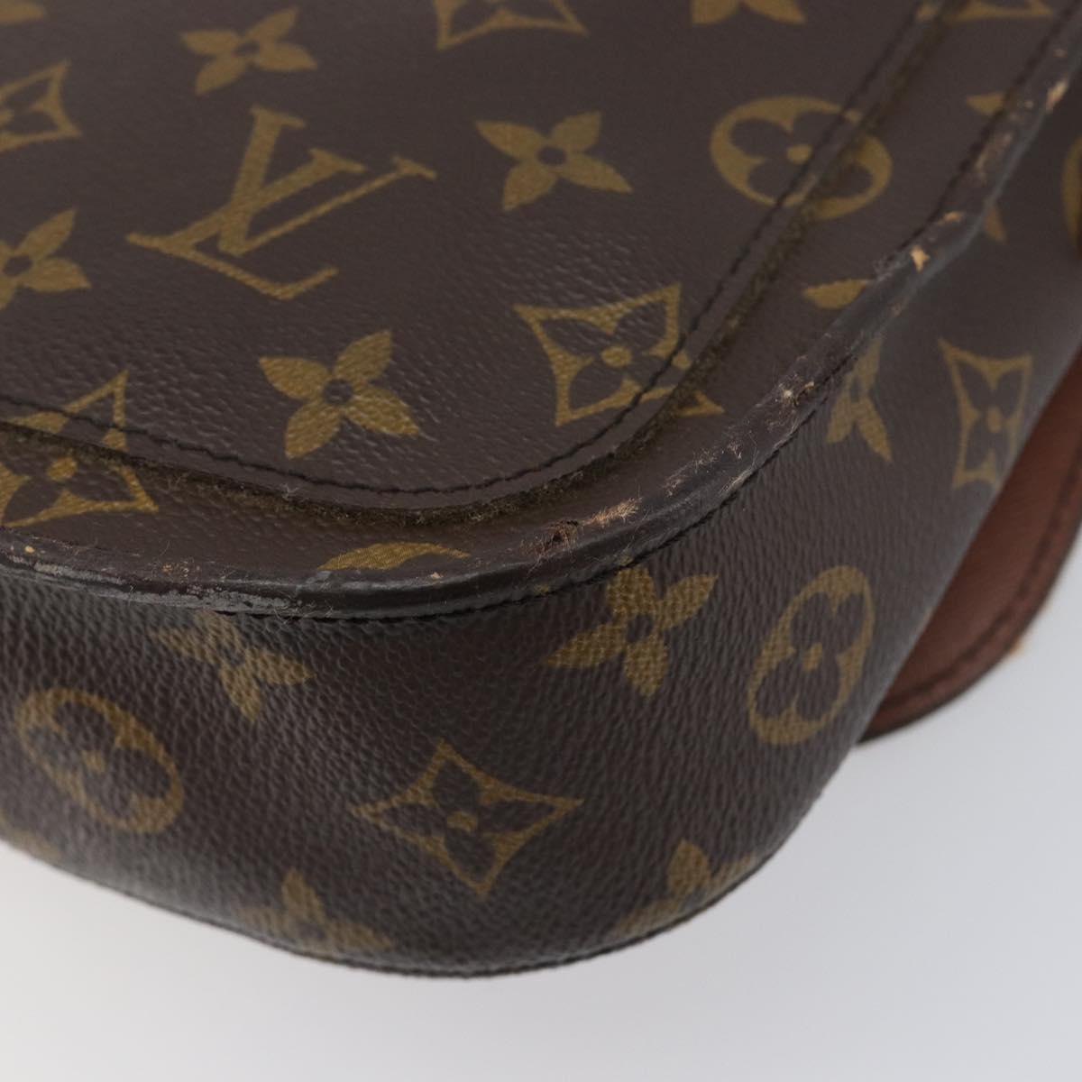 LOUIS VUITTON Monogram Saint Cloud MM Shoulder Bag M51243 LV Auth 198907