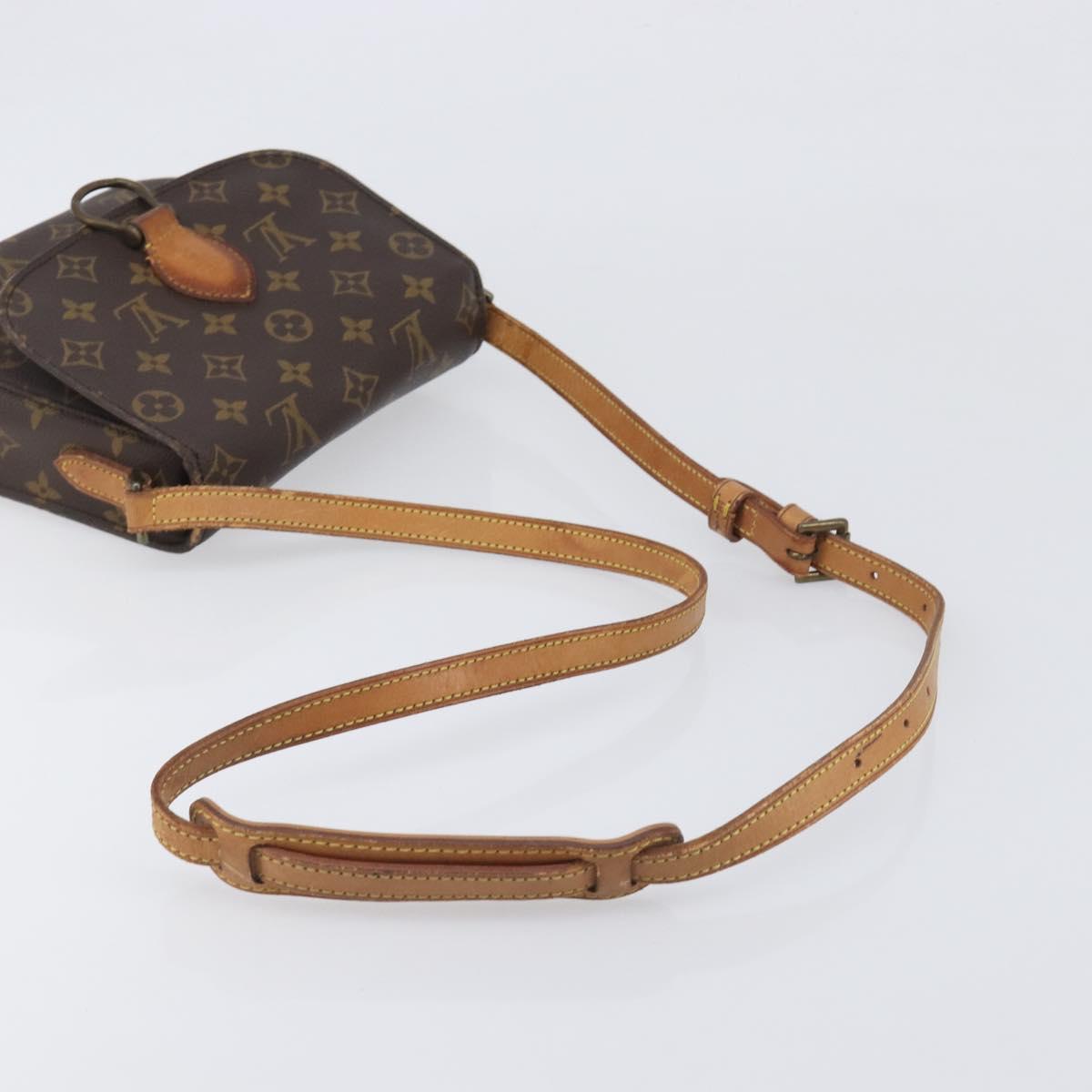 LOUIS VUITTON Monogram Saint Cloud MM Shoulder Bag M51243 LV Auth 198907