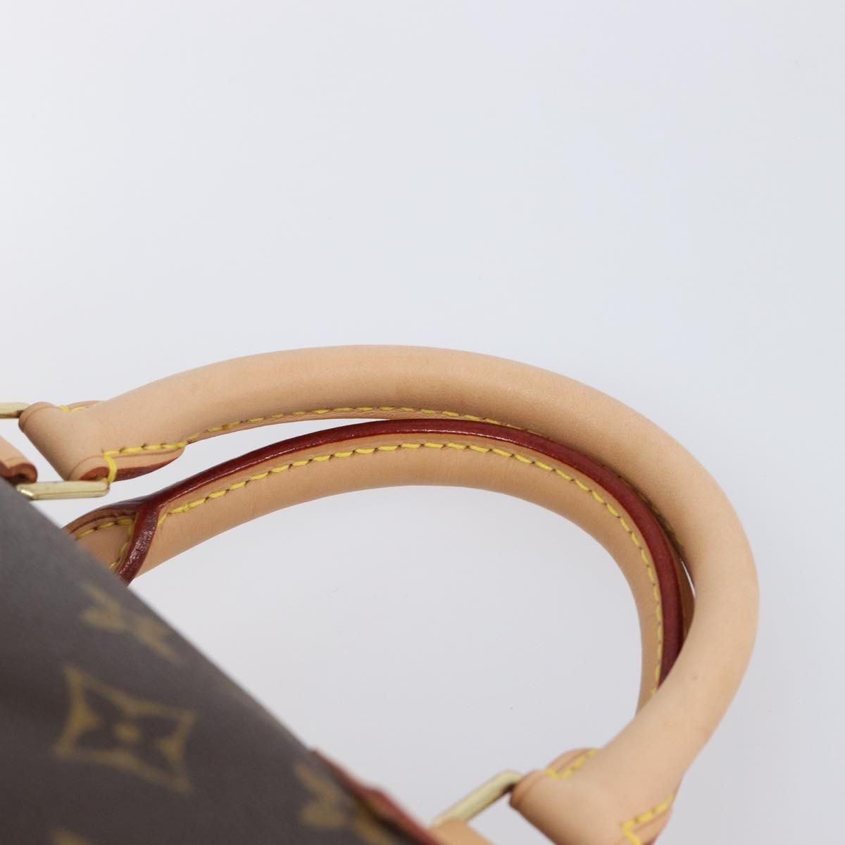 LOUIS VUITTON Monogram Speedy 30 Hand Bag M41526 LV Auth 198912A