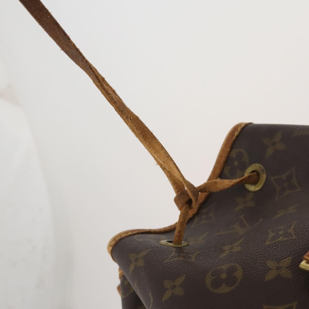 LOUIS VUITTON Monogram Montsouris GM Backpack M51135 LV Auth 198914