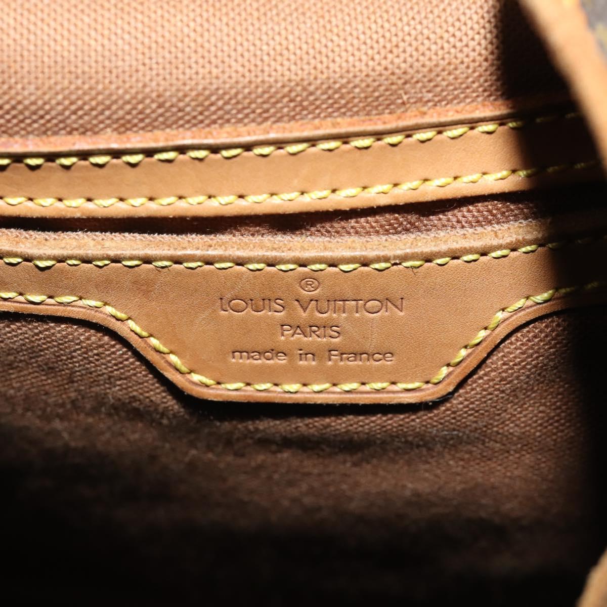 LOUIS VUITTON Monogram Montsouris GM Backpack M51135 LV Auth 198914
