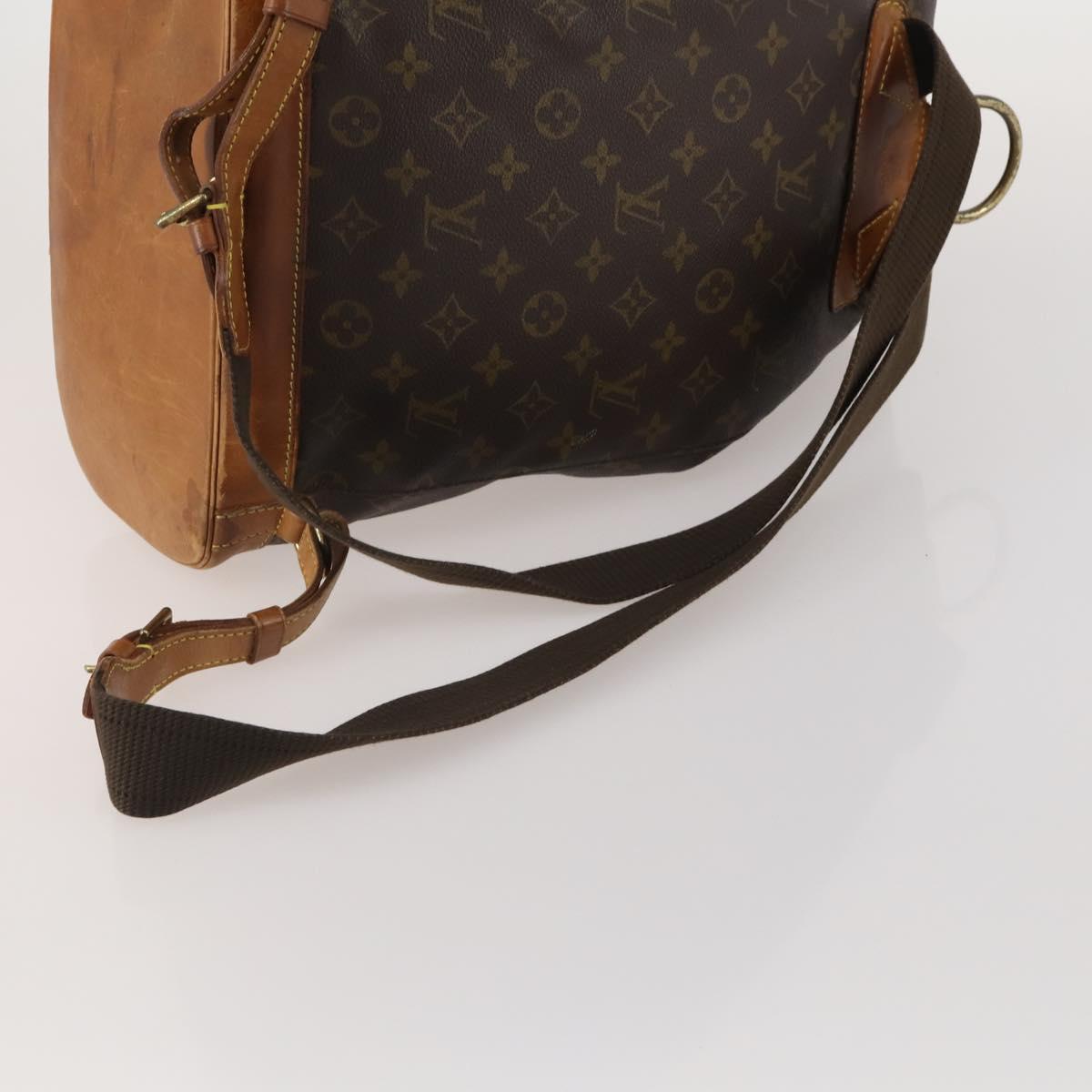 LOUIS VUITTON Monogram Montsouris GM Backpack M51135 LV Auth 198914