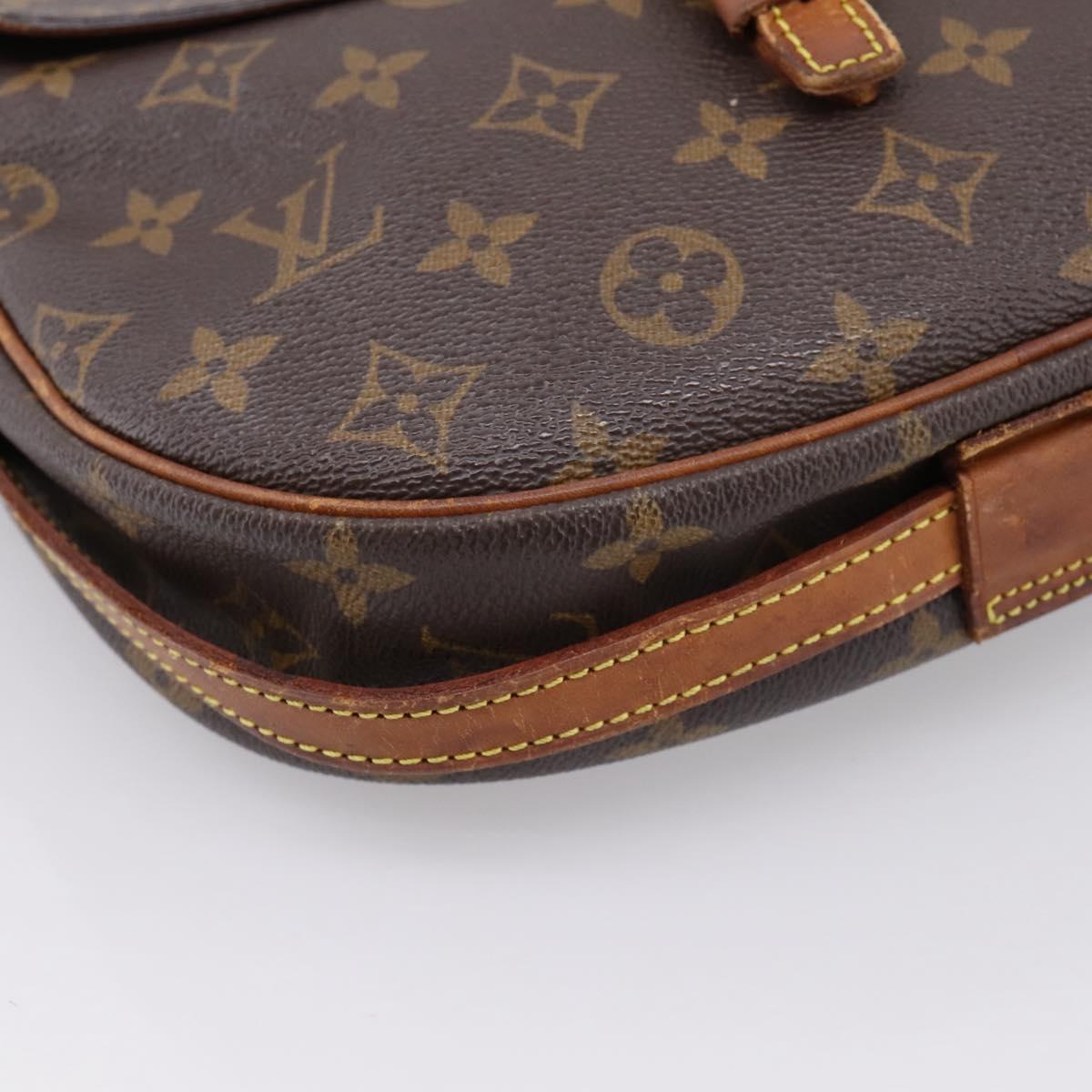 LOUIS VUITTON Monogram Jeune Fille MM Shoulder Bag M51226 LV Auth 198917