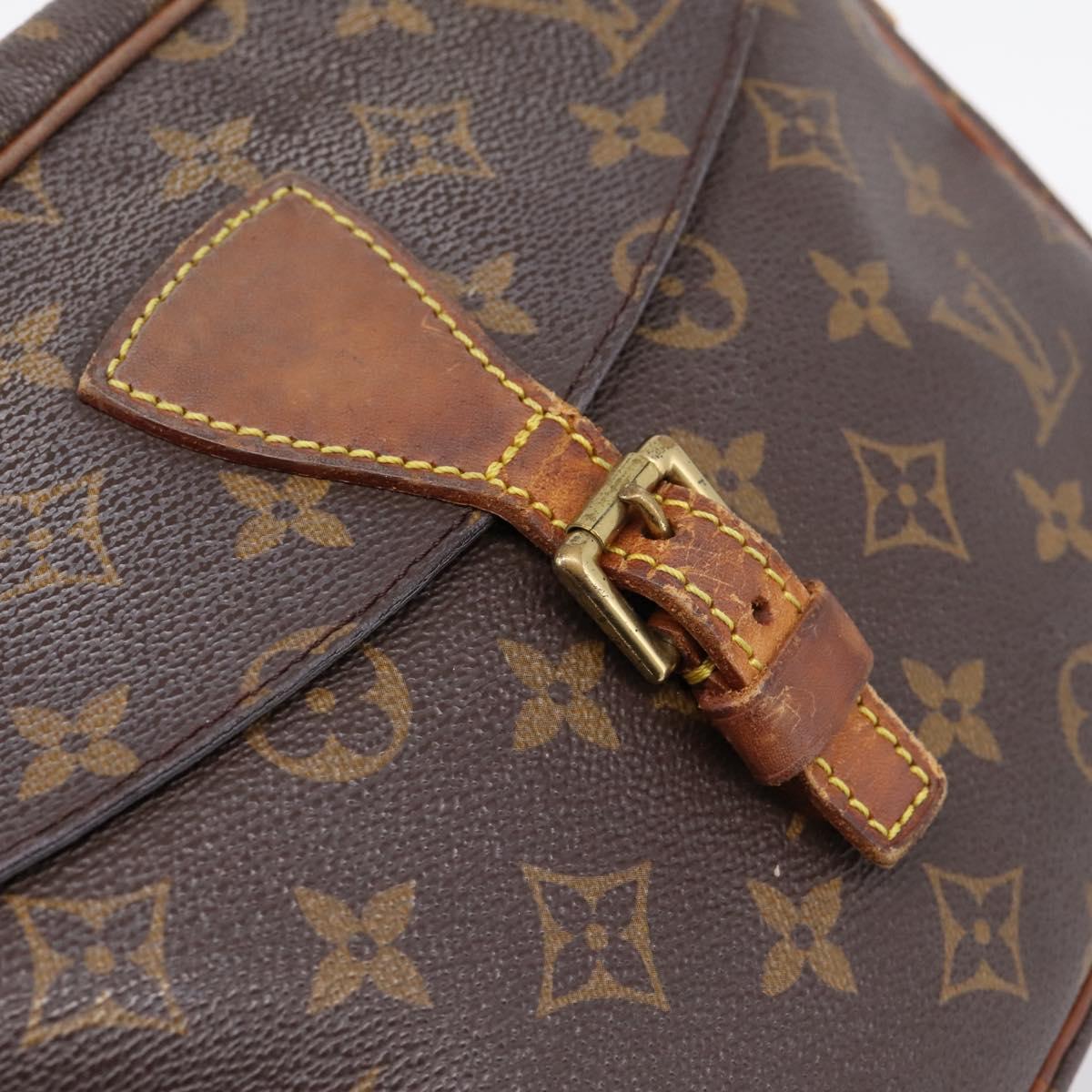 LOUIS VUITTON Monogram Jeune Fille MM Shoulder Bag M51226 LV Auth 198917