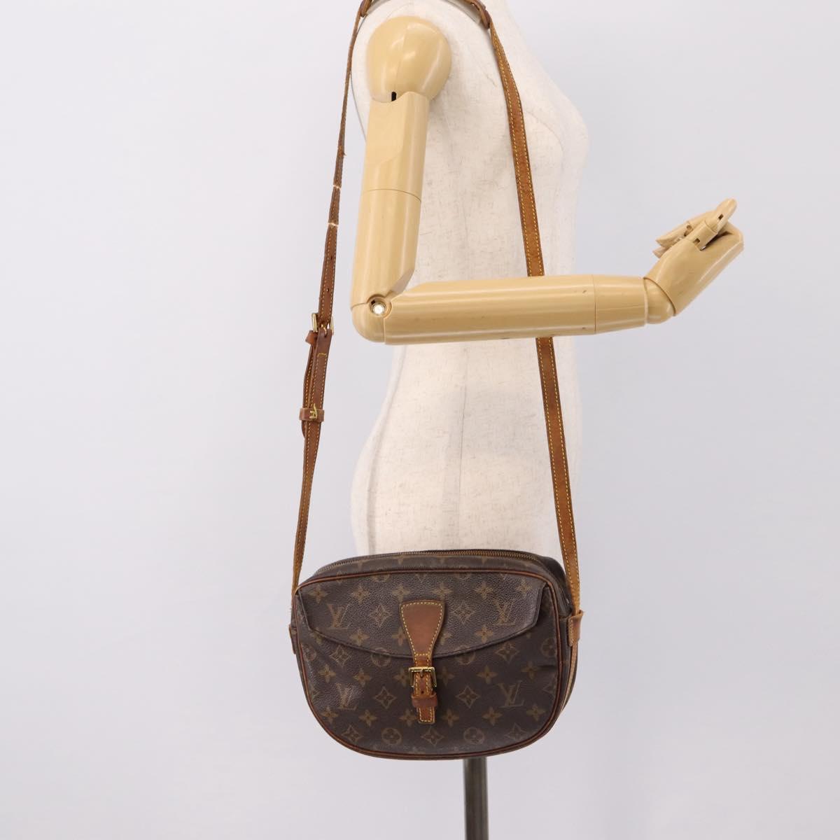 LOUIS VUITTON Monogram Jeune Fille MM Shoulder Bag M51226 LV Auth 198917