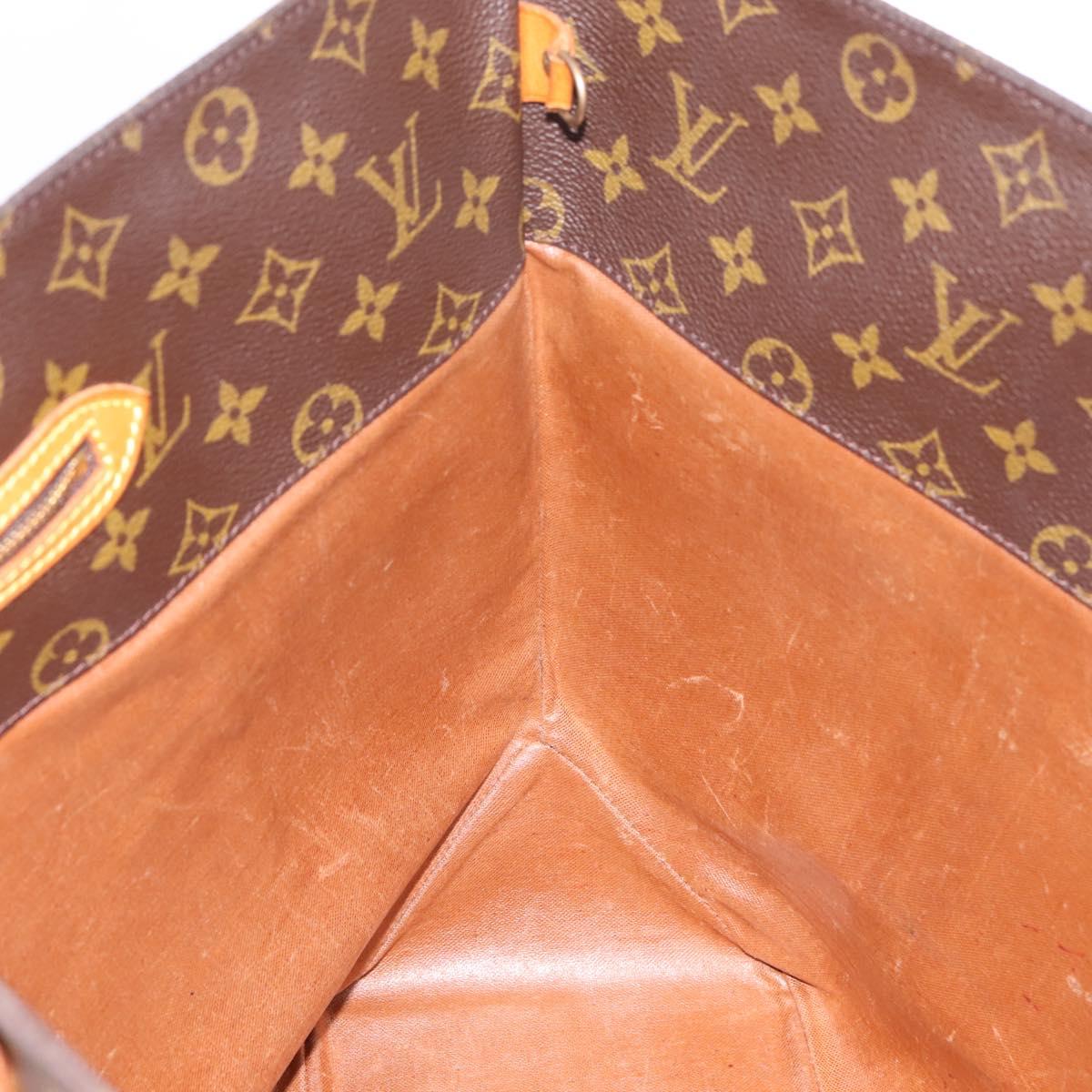 LOUIS VUITTON Monogram Sac Shopping Tote Bag M51108 LV Auth 198918