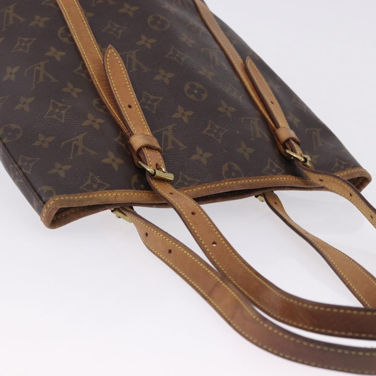 LOUIS VUITTON Monogram Bucket GM Shoulder Bag M42236 LV Auth 198919