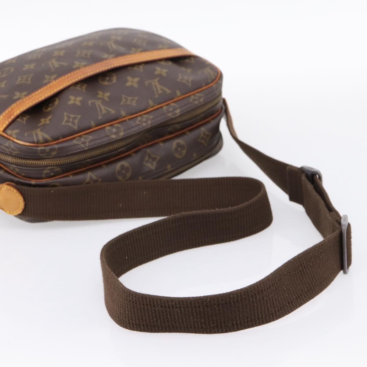LOUIS VUITTON Monogram Reporter PM Shoulder Bag M45254 LV Auth 198922