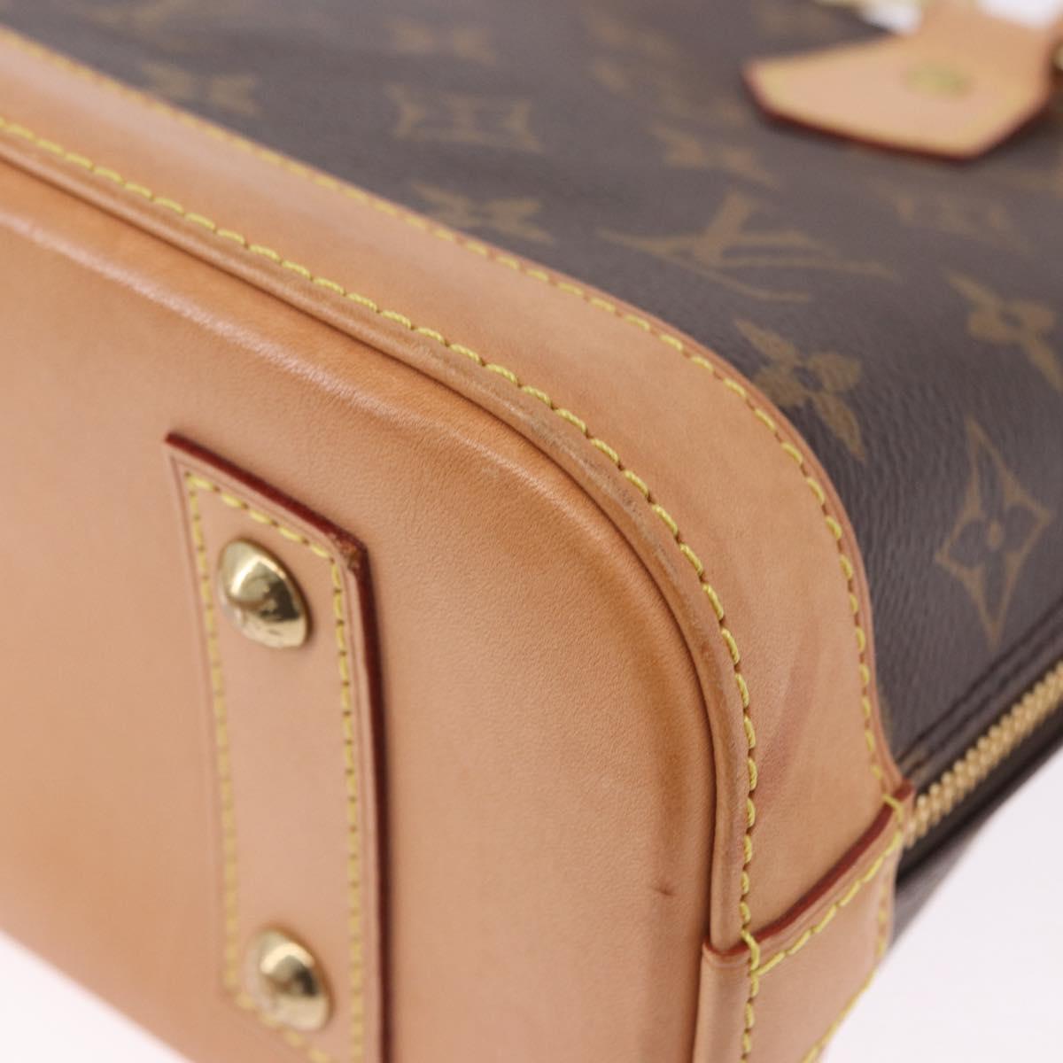 LOUIS VUITTON Monogram Alma BB Hand Bag M53152 LV Auth 198935V
