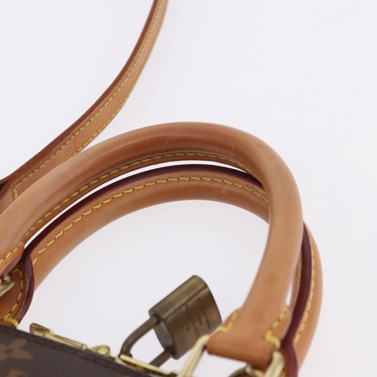 LOUIS VUITTON Monogram Alma BB Hand Bag M53152 LV Auth 198935V