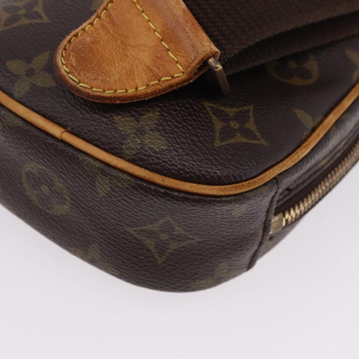 LOUIS VUITTON Monogram Pochette Gange Shoulder Bag M51870 LV Auth 198937