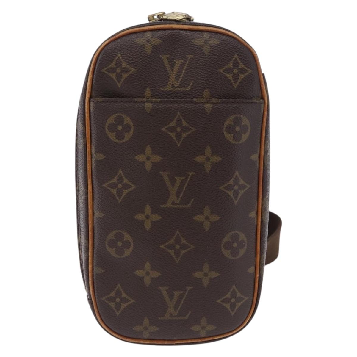 LOUIS VUITTON Monogram Pochette Gange Shoulder Bag M51870 LV Auth 198937