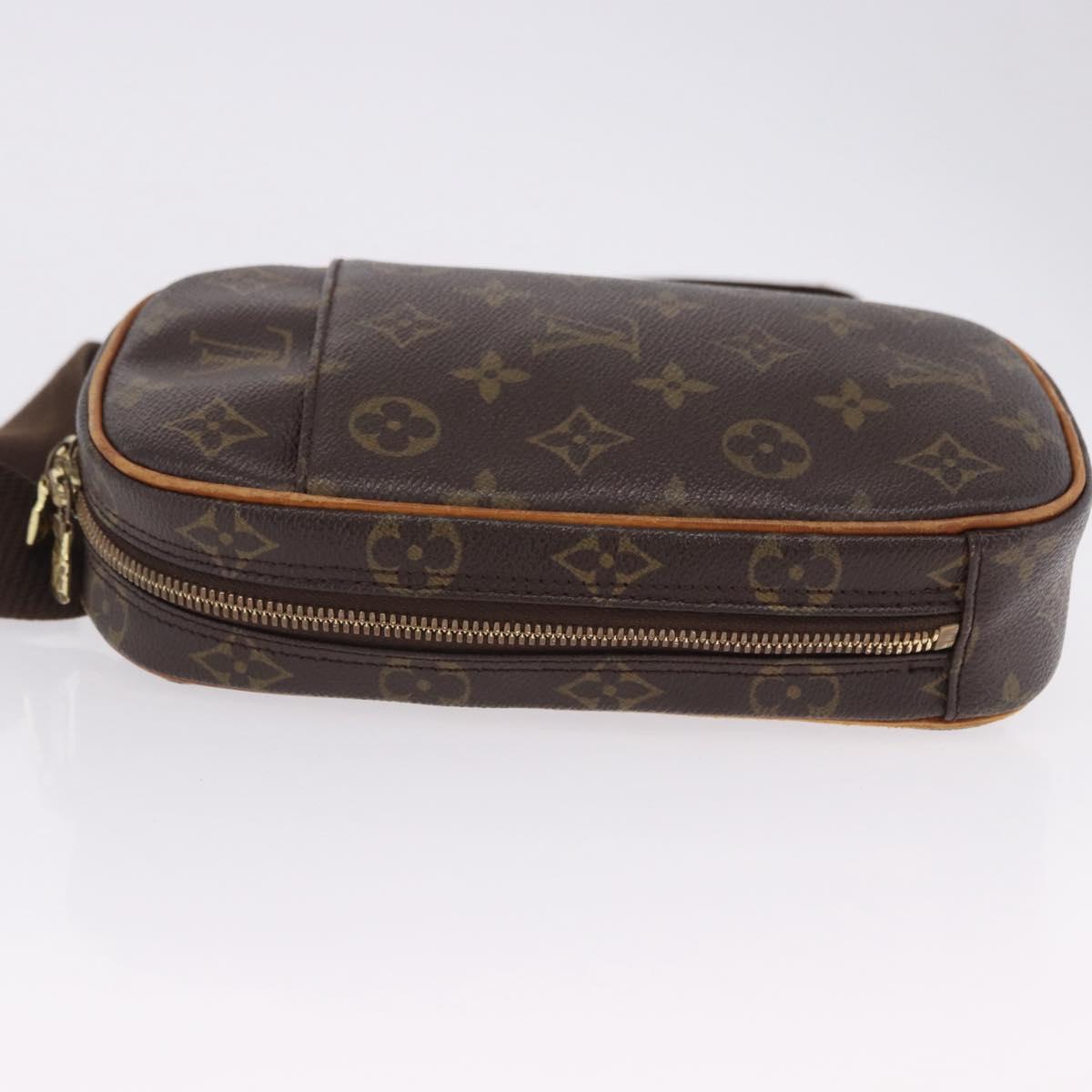LOUIS VUITTON Monogram Pochette Gange Shoulder Bag M51870 LV Auth 198937