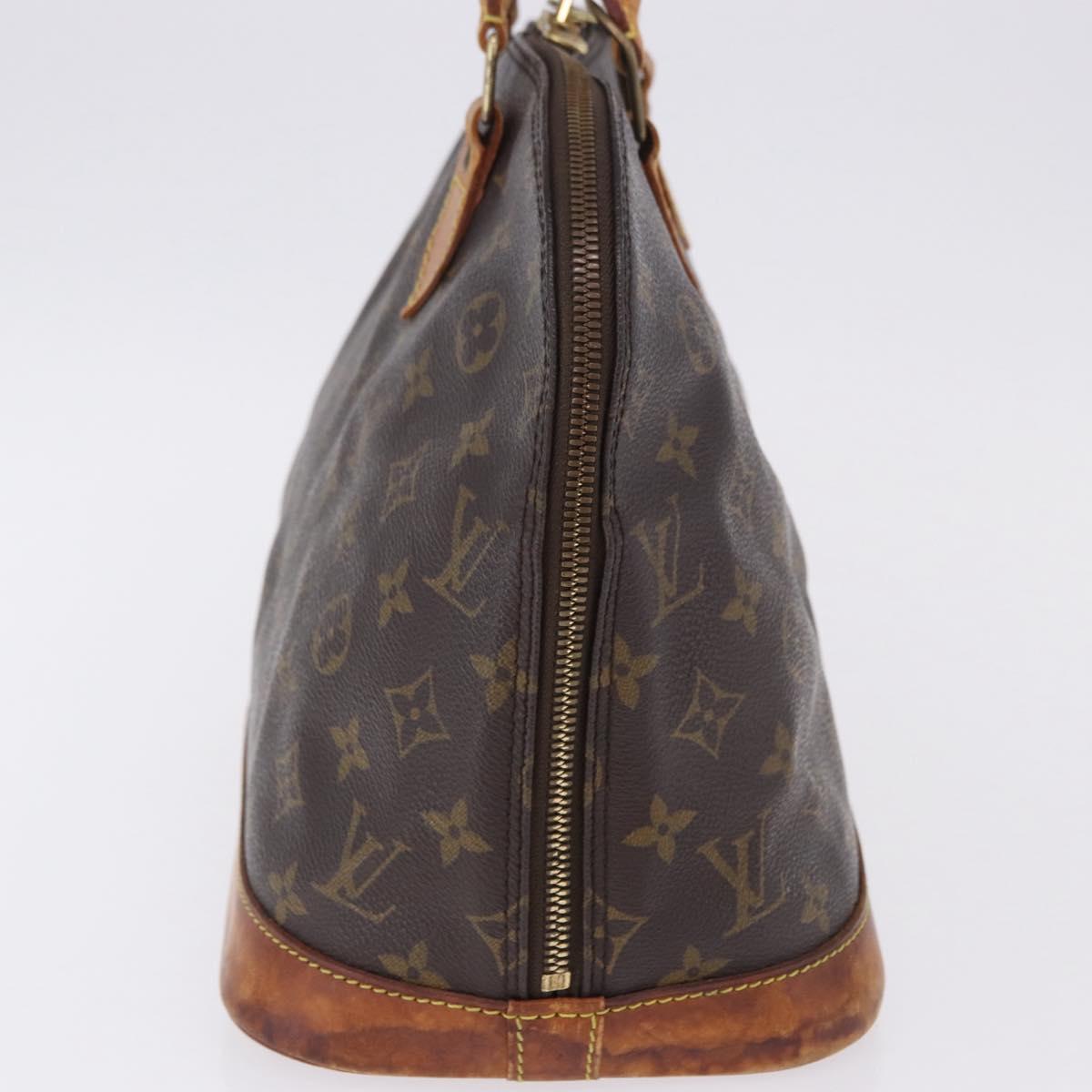 LOUIS VUITTON Monogram Alma Hand Bag M51130 LV Auth 198938