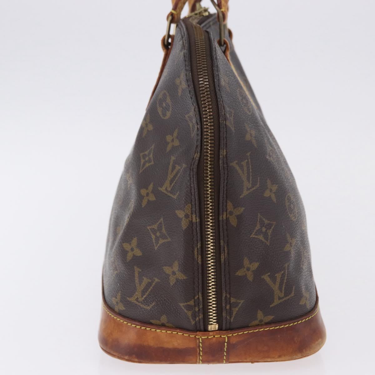 LOUIS VUITTON Monogram Alma Hand Bag M51130 LV Auth 198938