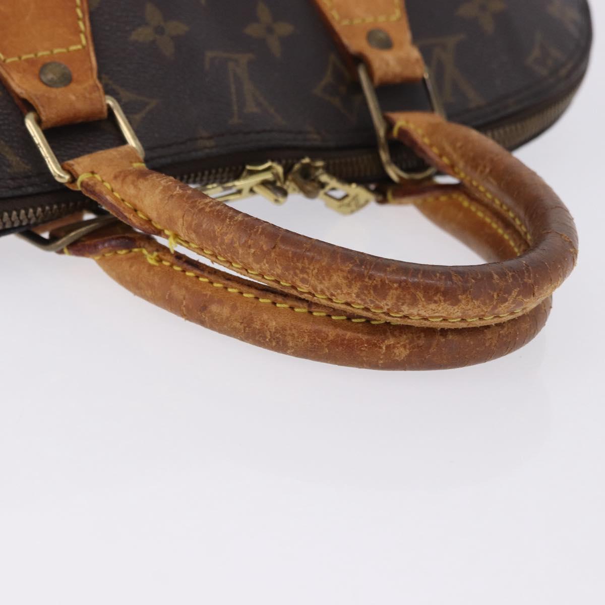 LOUIS VUITTON Monogram Alma Hand Bag M51130 LV Auth 198938