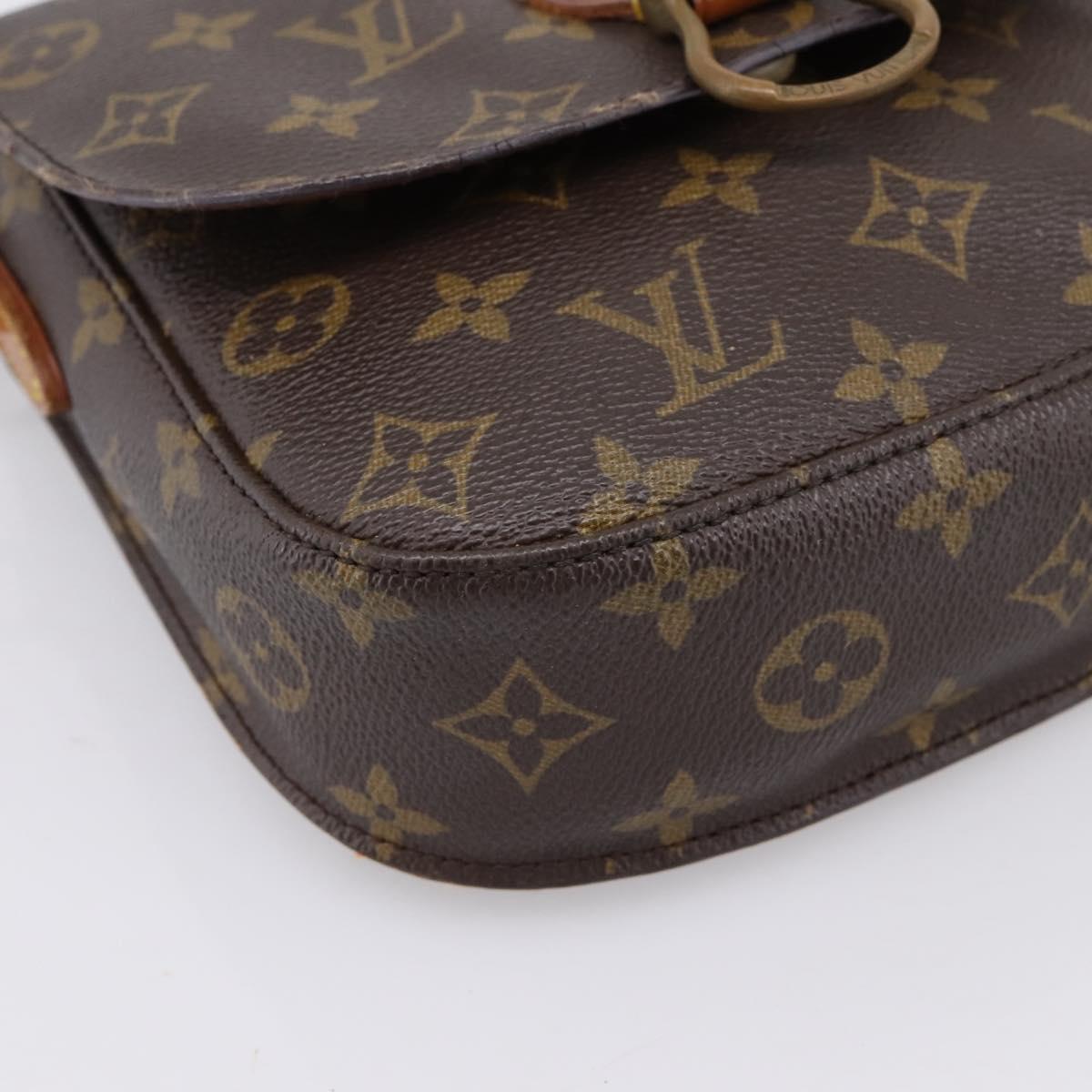 LOUIS VUITTON Monogram Saint Cloud MM Shoulder Bag M51243 LV Auth 198940