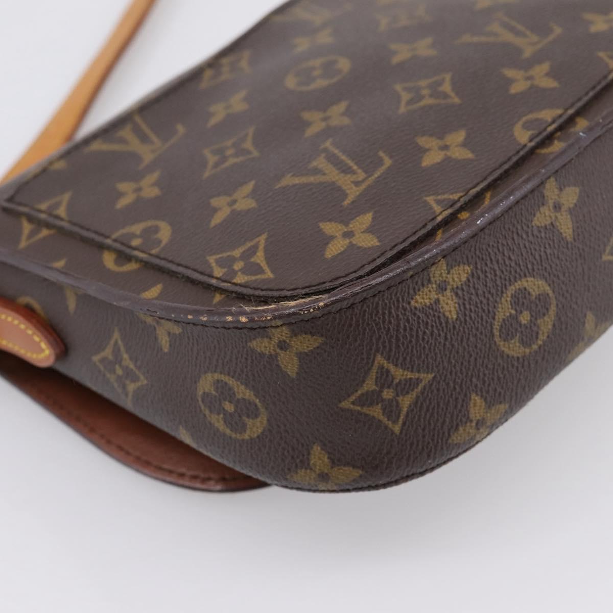 LOUIS VUITTON Monogram Saint Cloud MM Shoulder Bag M51243 LV Auth 198940