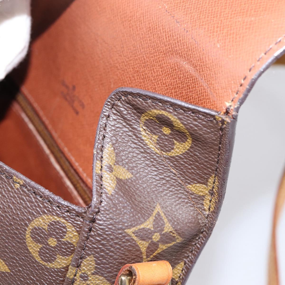 LOUIS VUITTON Monogram Saint Cloud MM Shoulder Bag M51243 LV Auth 198940