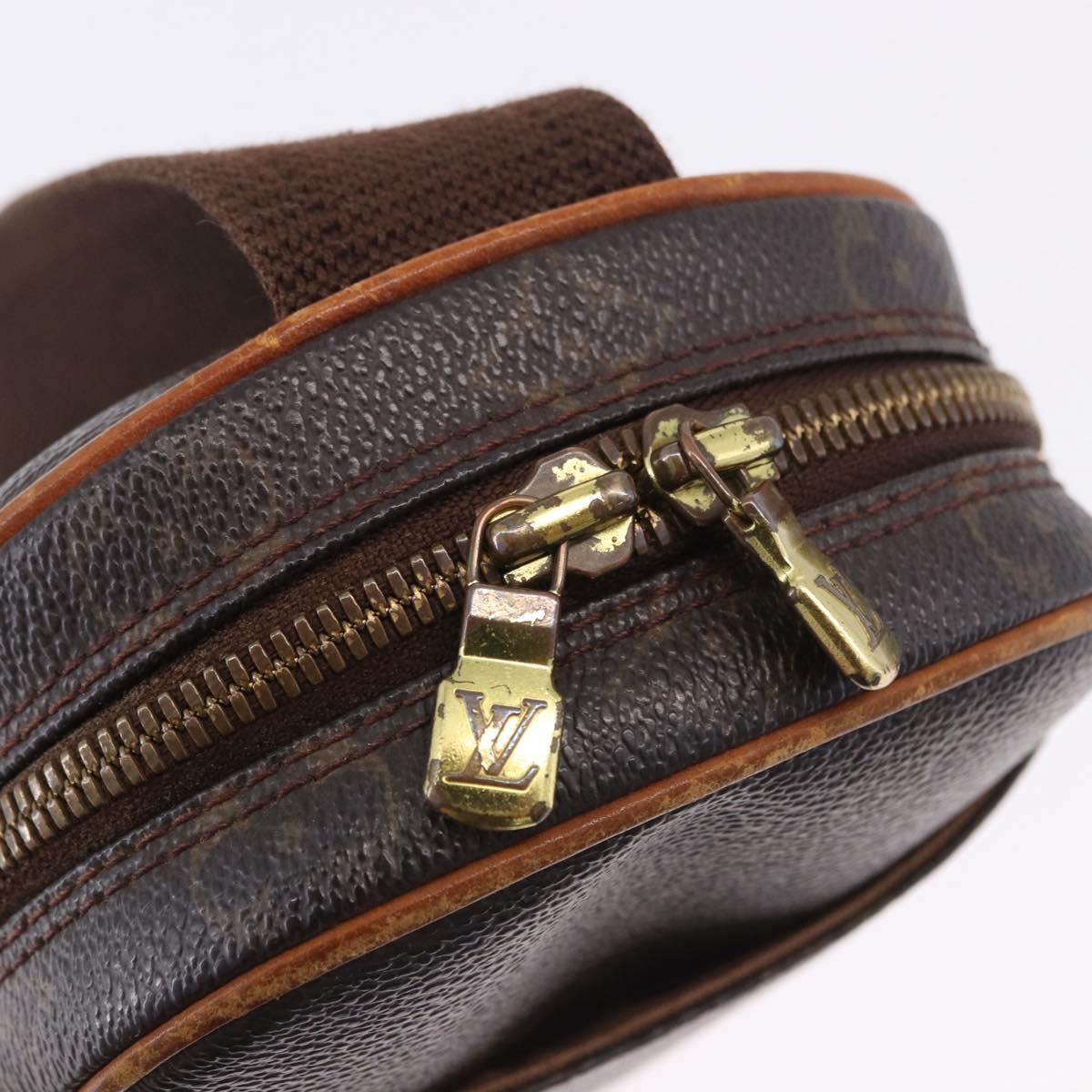 LOUIS VUITTON Monogram Pochette Gange Shoulder Bag M51870 LV Auth 198941