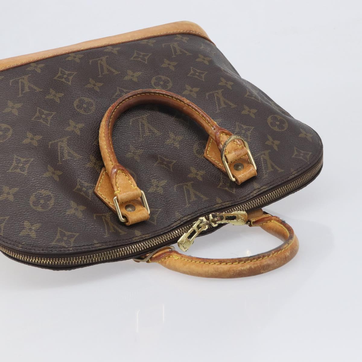 LOUIS VUITTON Monogram Alma Hand Bag M51130 LV Auth 198947