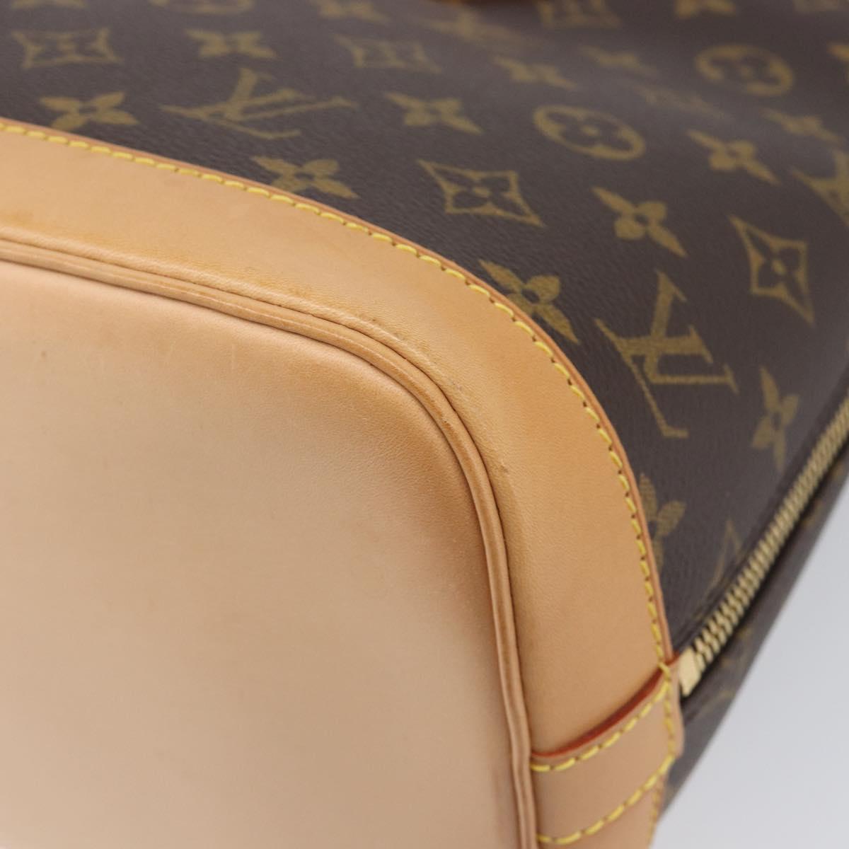 LOUIS VUITTON Monogram Alma Hand Bag M51130 LV Auth 198950V